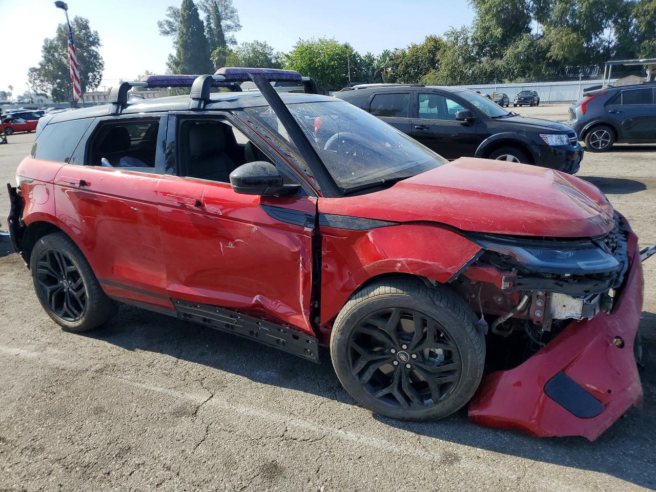 2020 Land Rover Range Rover Evoque Se Red vin: SALZP2FX1LH062413