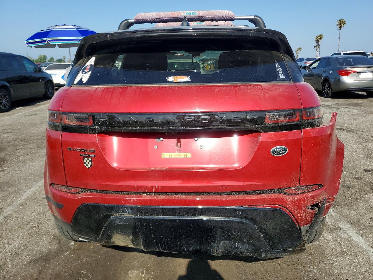 2020 Land Rover Range Rover Evoque Se Red vin: SALZP2FX1LH062413