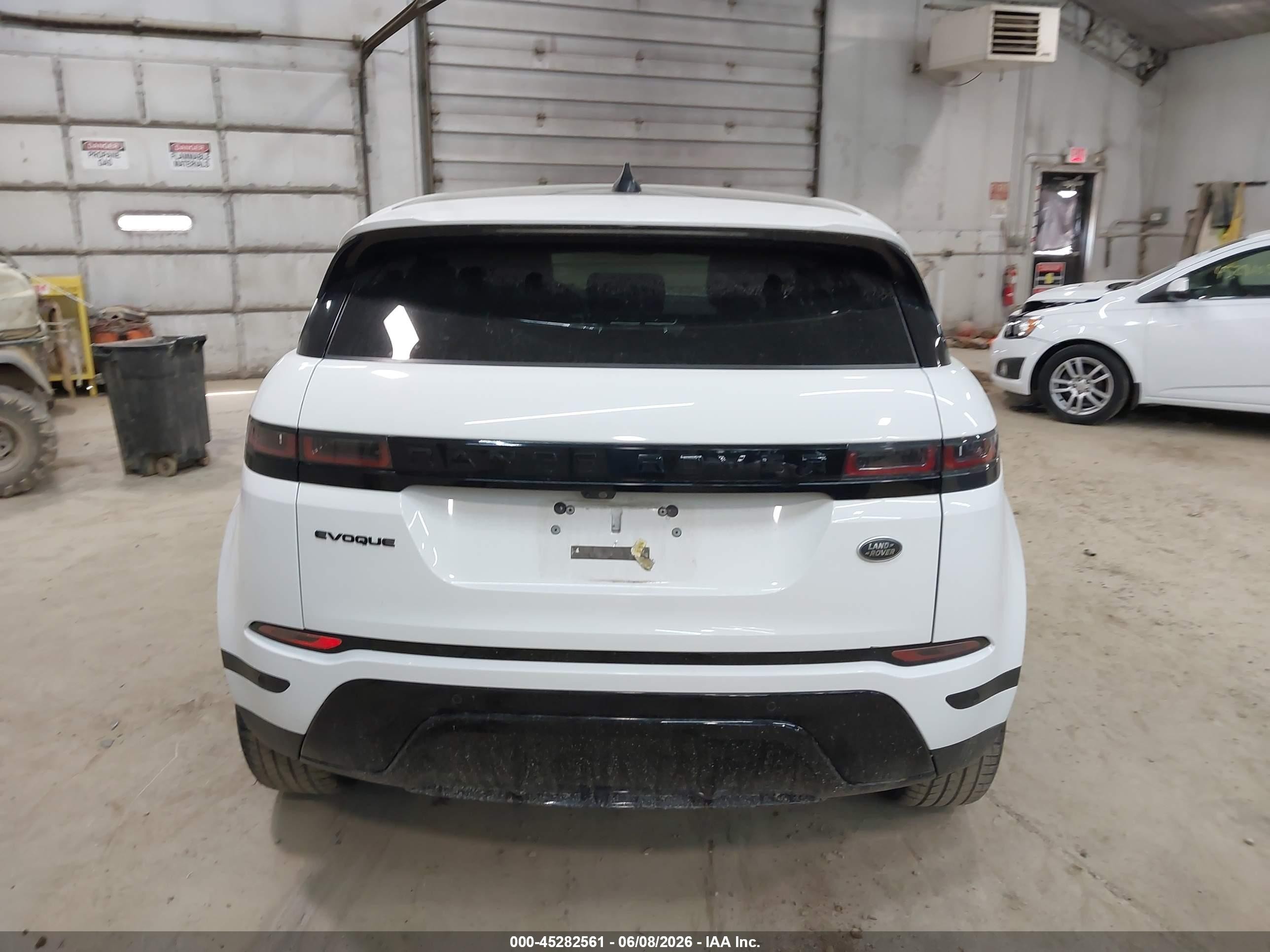 2021 Land Rover Range Rover Evoque Se White vin: SALZP2FX1MH123146