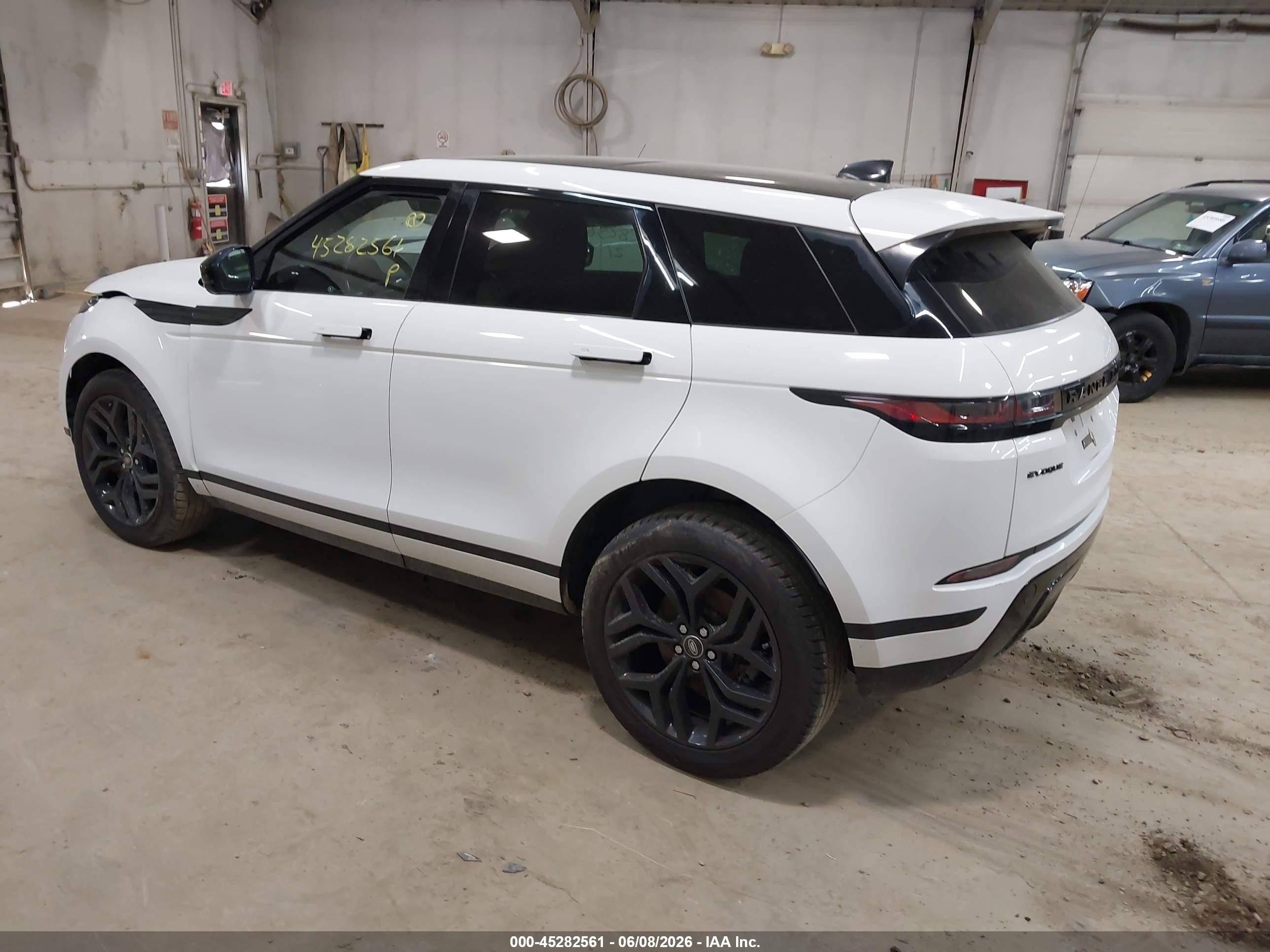 2021 Land Rover Range Rover Evoque Se White vin: SALZP2FX1MH123146