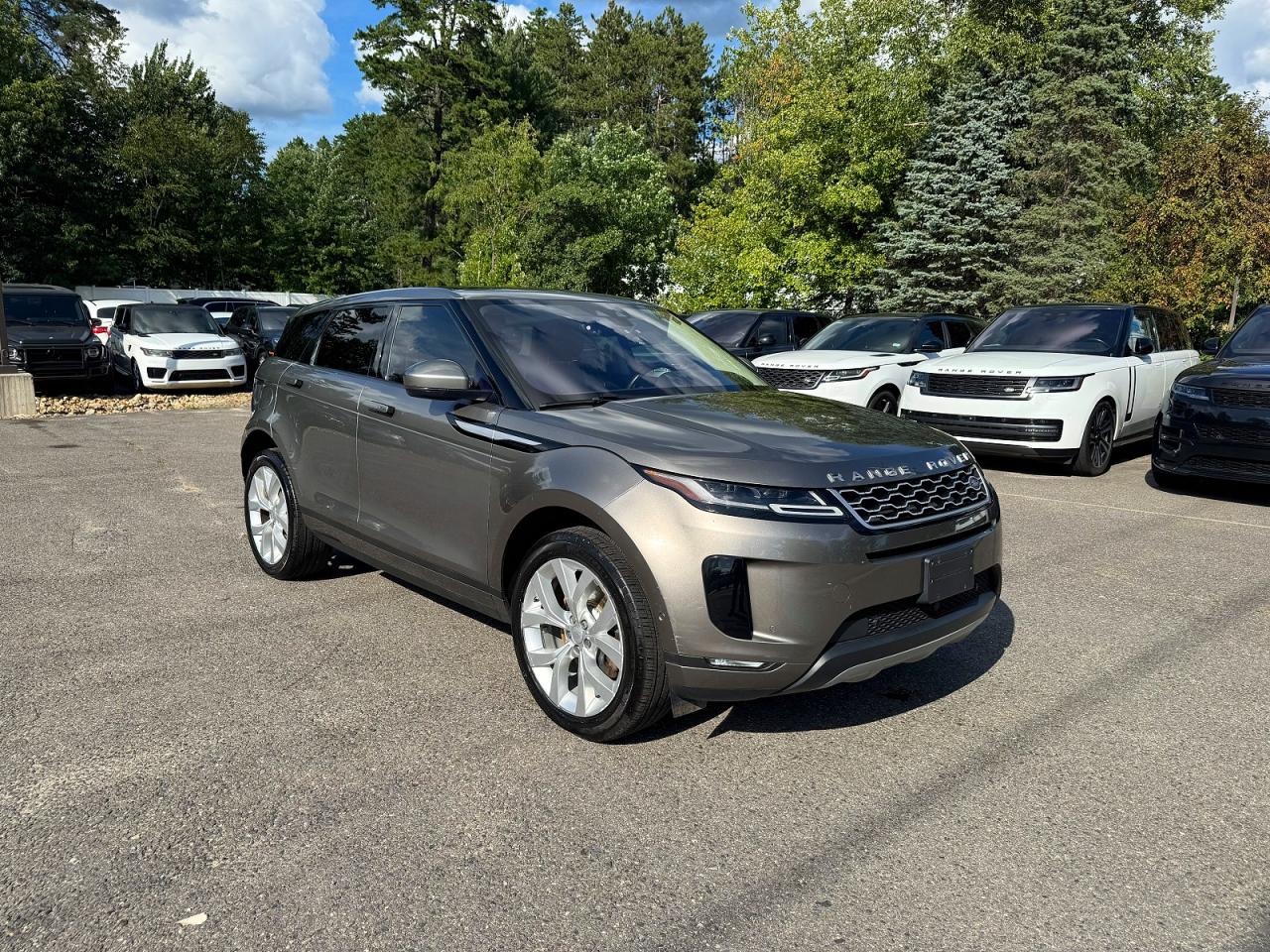 2020 Land Rover Range Rover Evoque Se Gray vin: SALZP2FX8LH043714