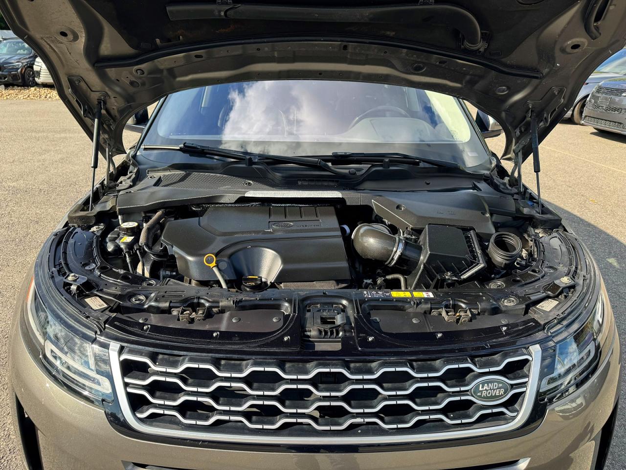 2020 Land Rover Range Rover Evoque Se Gray vin: SALZP2FX8LH043714
