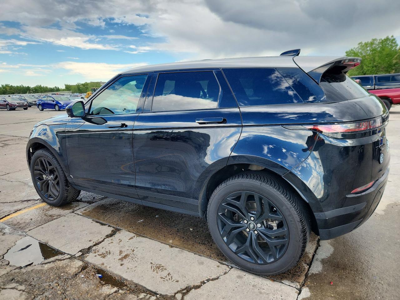 2020 Land Rover Range Rover Evoque Se Black vin: SALZP2FX8LH085350
