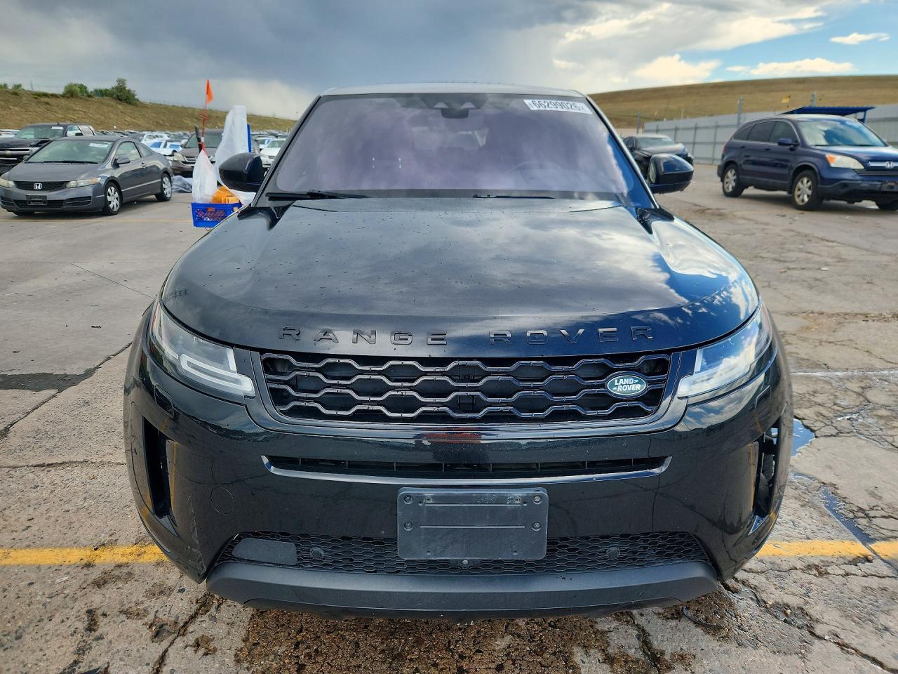 2020 Land Rover Range Rover Evoque Se Black vin: SALZP2FX8LH085350