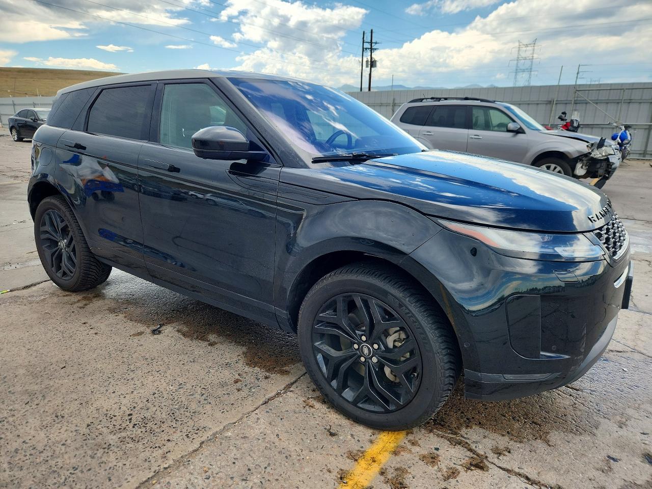 2020 Land Rover Range Rover Evoque Se Black vin: SALZP2FX8LH085350