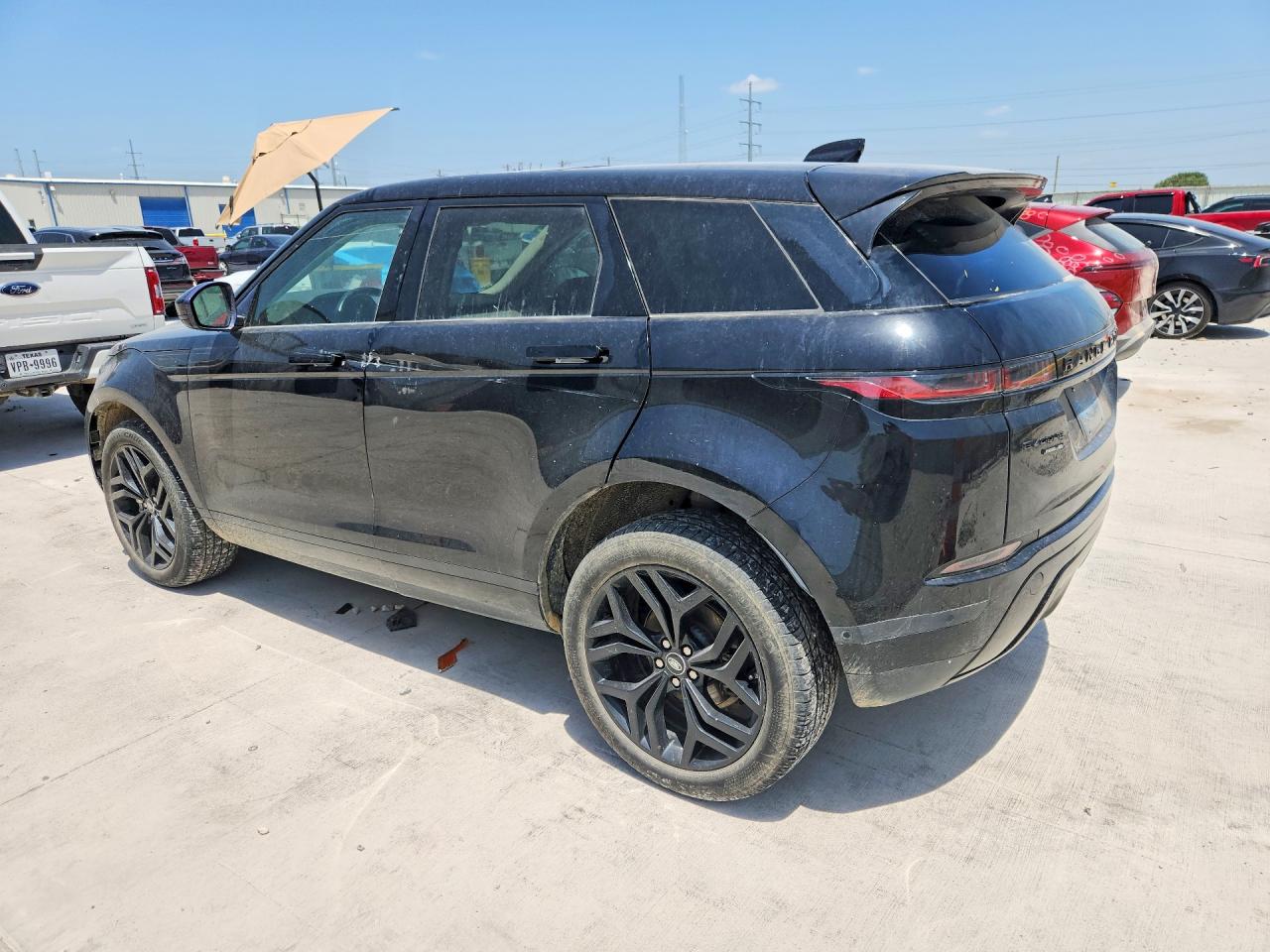 2020 Land Rover Range Rover Evoque Se Black vin: SALZP2FX9LH078116