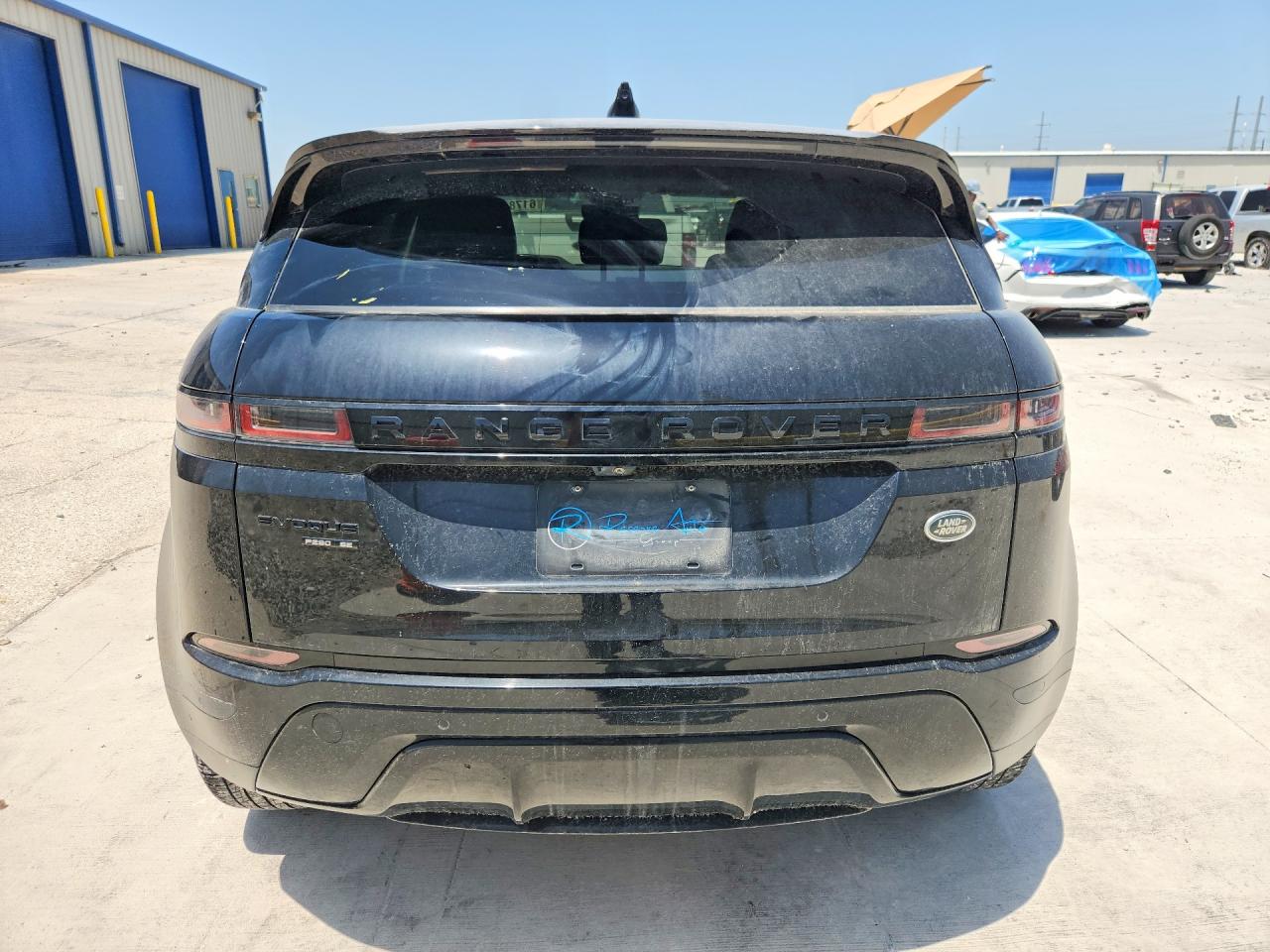 2020 Land Rover Range Rover Evoque Se Black vin: SALZP2FX9LH078116