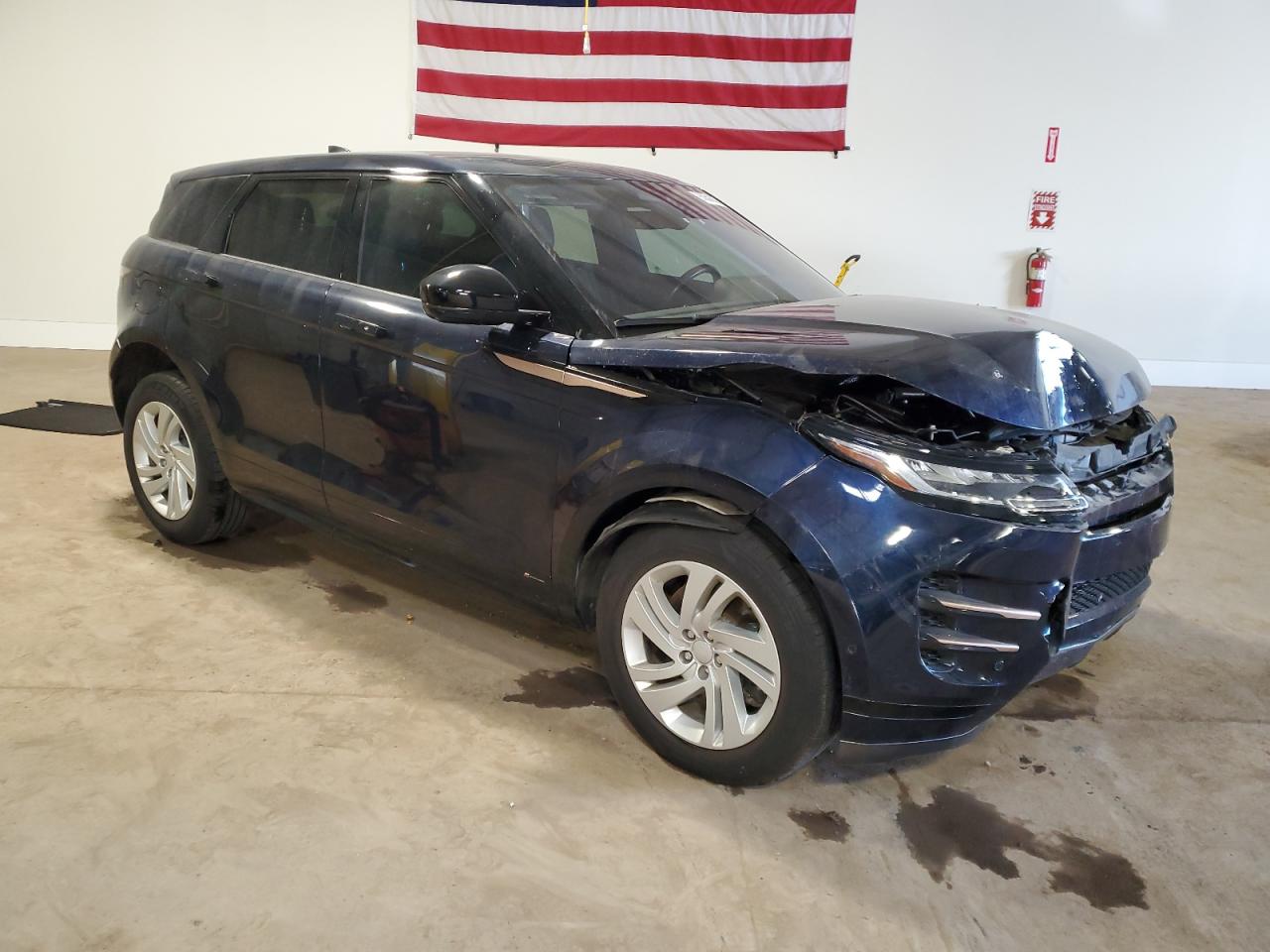 2021 Land Rover Range Rover Evoque R-dynamic S Blue vin: SALZT2FX3MH154183