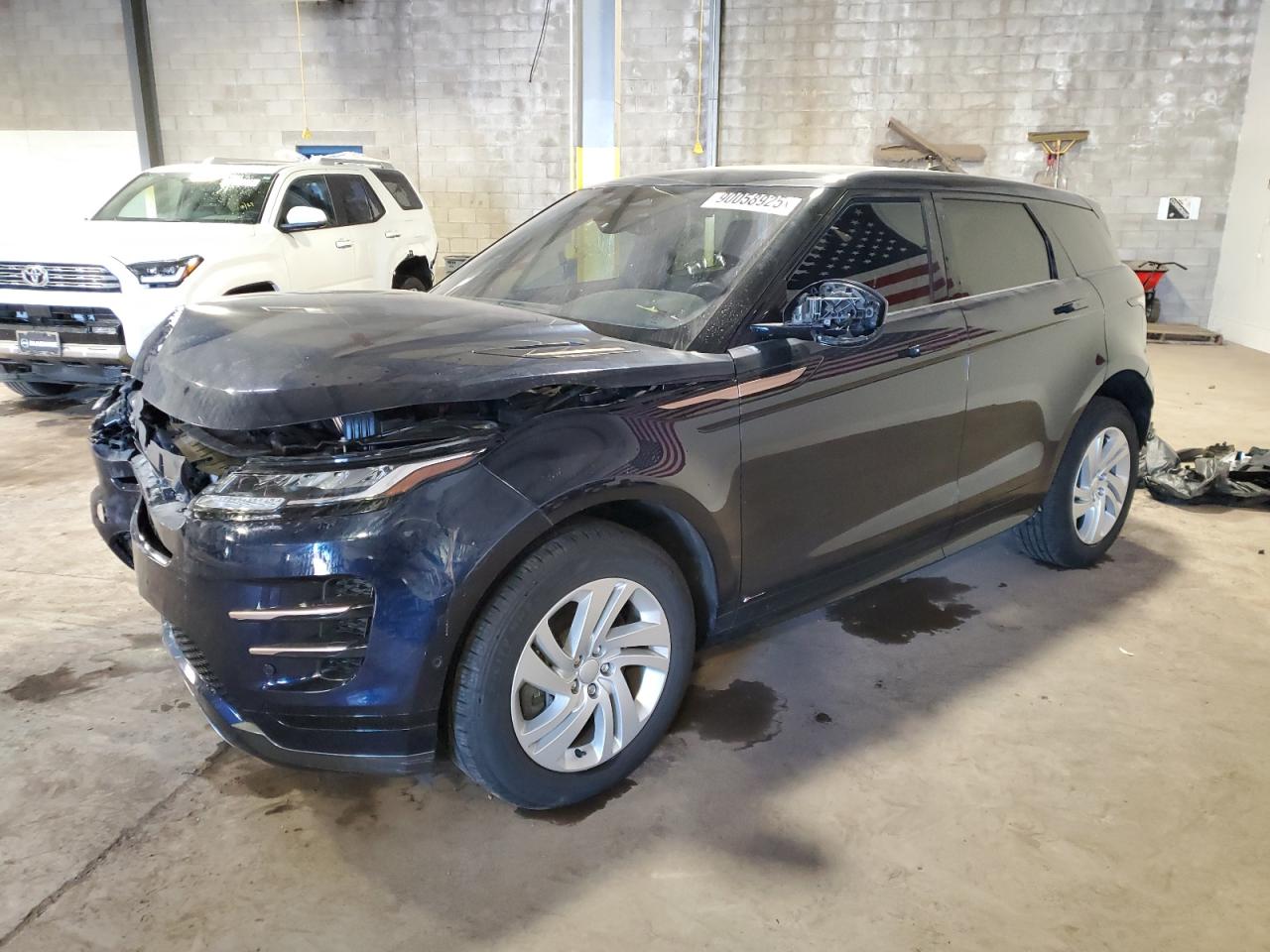 2021 Land Rover Range Rover Evoque R-dynamic S Blue vin: SALZT2FX3MH154183