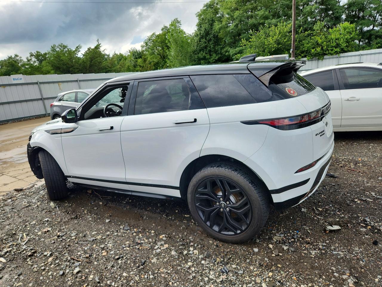 2020 Land Rover Range Rover Evoque S White vin: SALZT2GX0LH065068