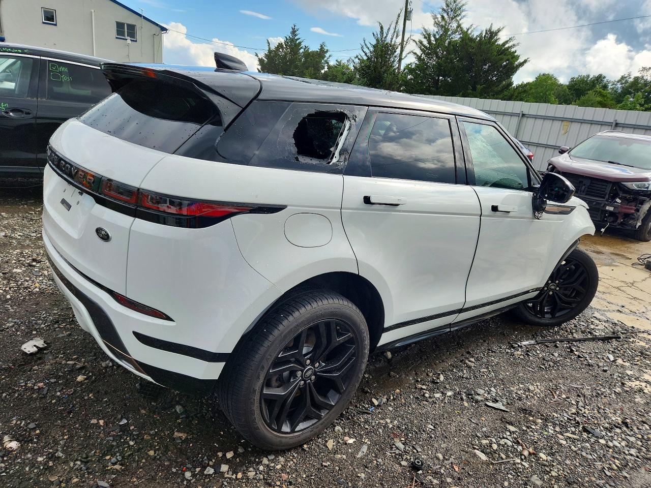 2020 Land Rover Range Rover Evoque S White vin: SALZT2GX0LH065068