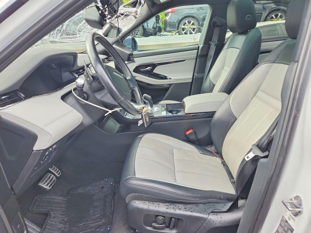 2020 Land Rover Range Rover Evoque S White vin: SALZT2GX0LH065068