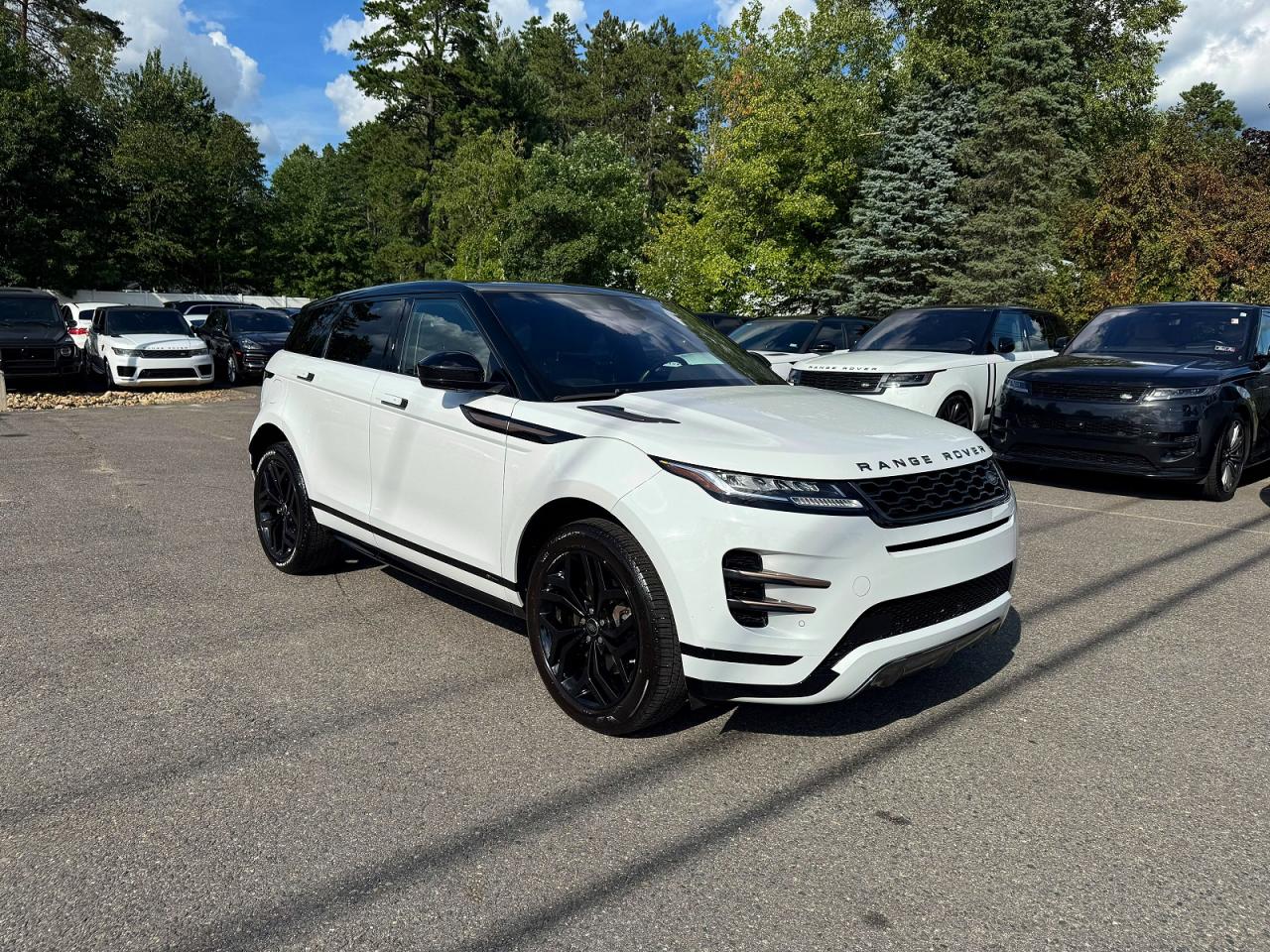 2020 Land Rover Range Rover Evoque S White vin: SALZT2GX1LH008300