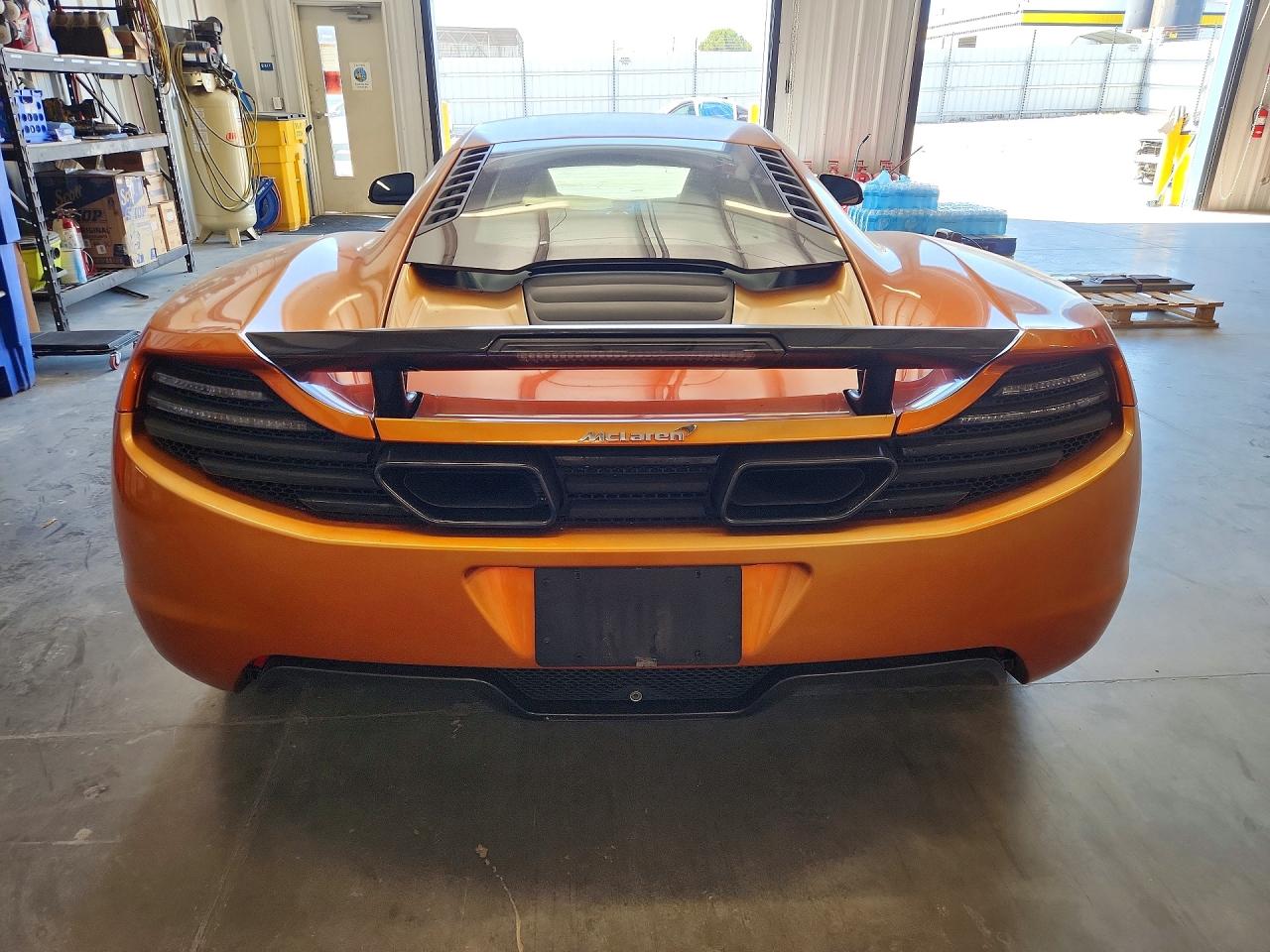 2012 Mclaren Automotive Mp4-12c Оранжевый vin: SBM11AAA0CW001706