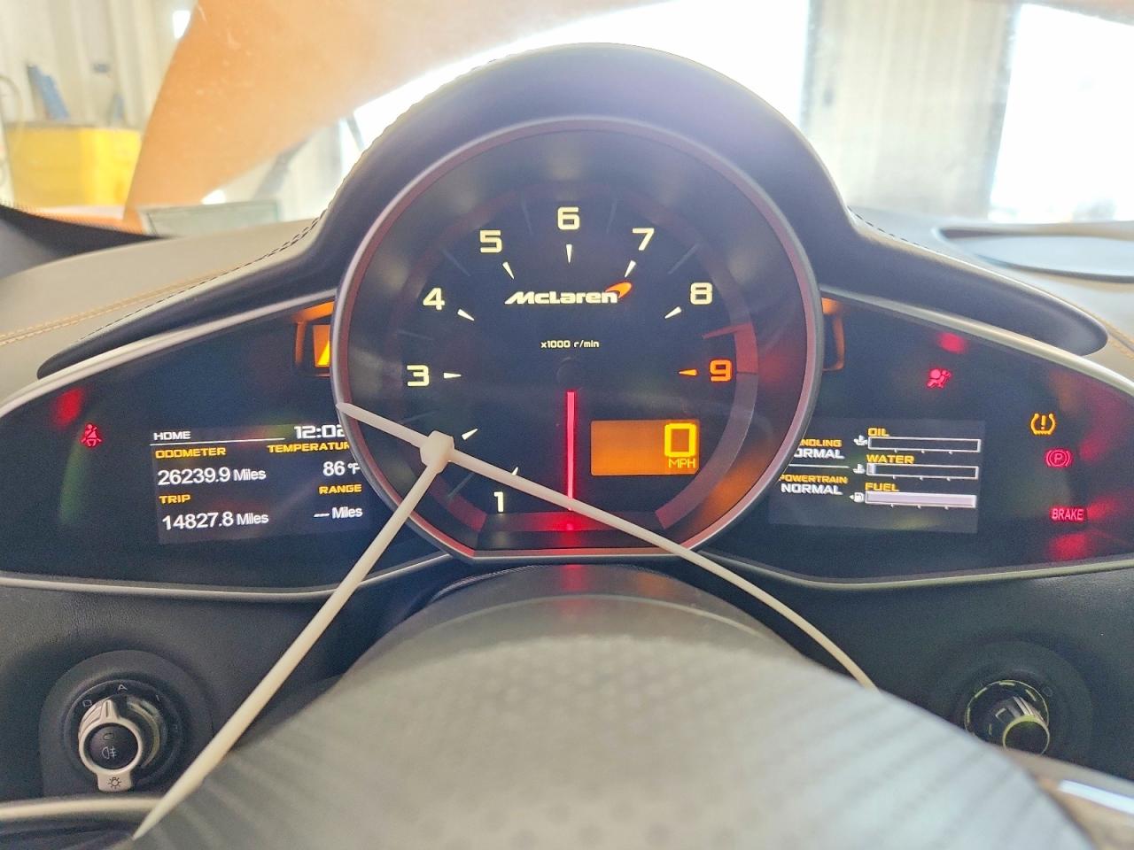 2012 Mclaren Automotive Mp4-12c Оранжевый vin: SBM11AAA0CW001706