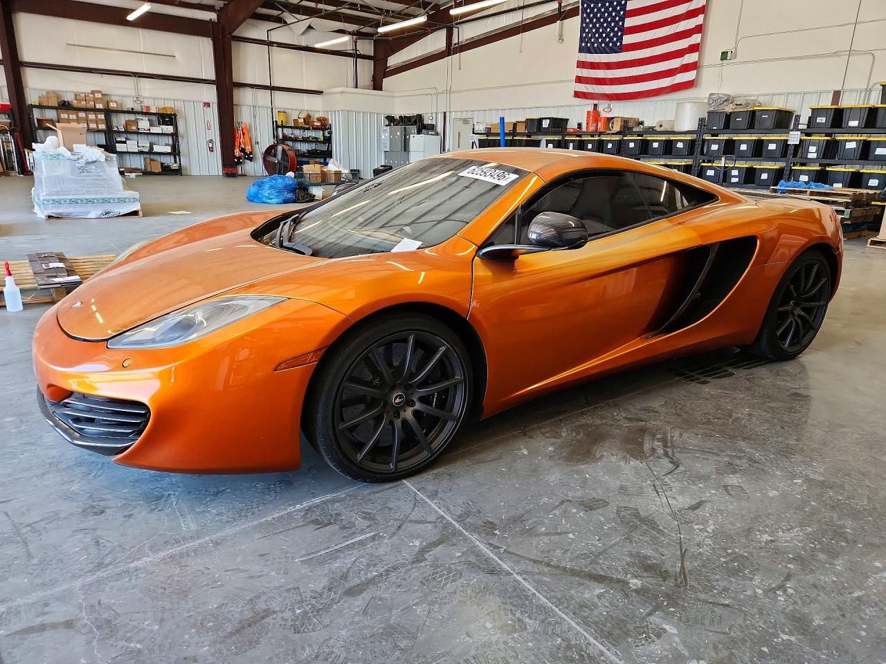 2012 Mclaren Automotive Mp4-12c Оранжевый vin: SBM11AAA0CW001706