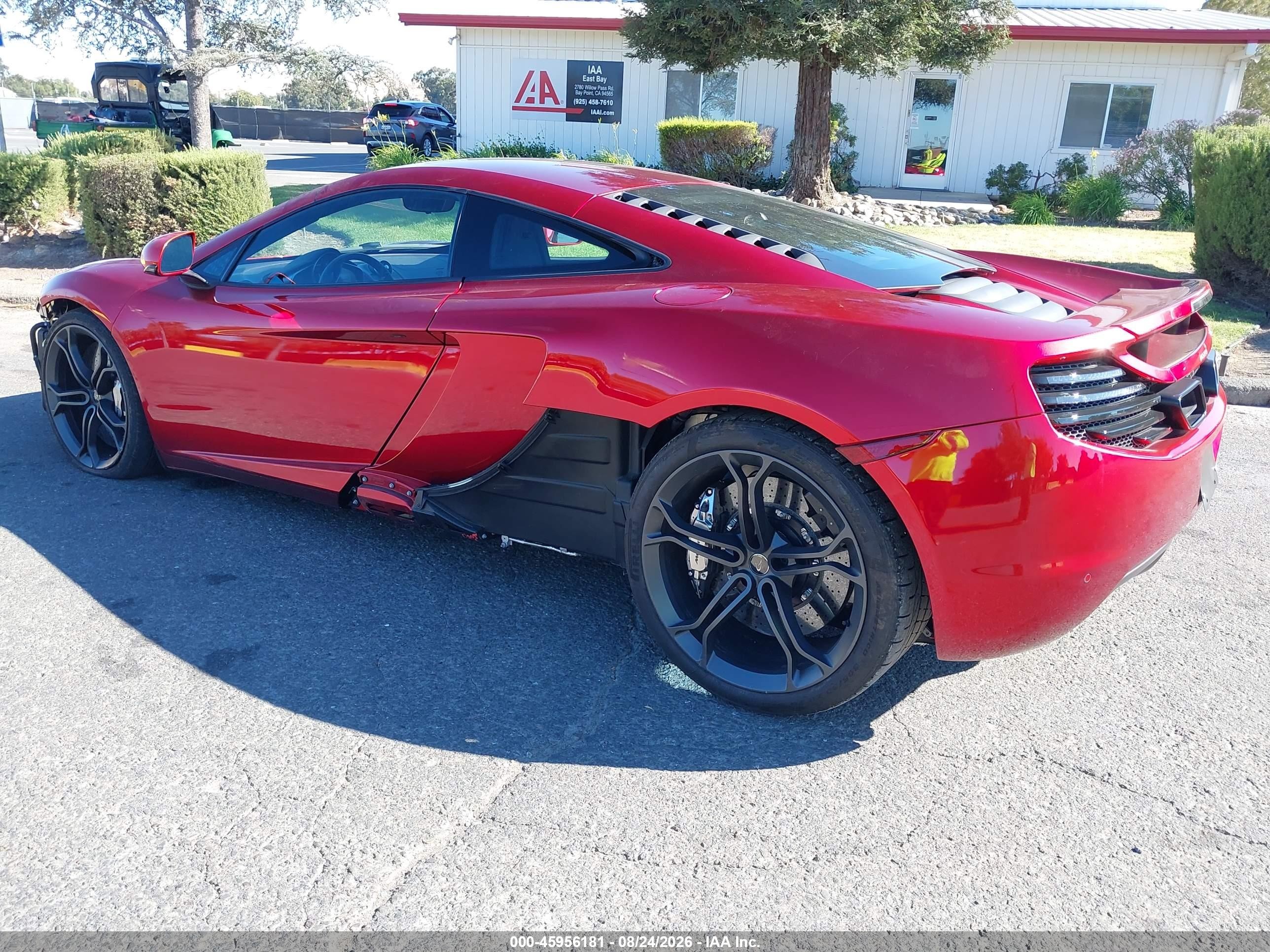 2013 Mclaren Mp4-12c   Red vin: SBM11AAA9DW001835