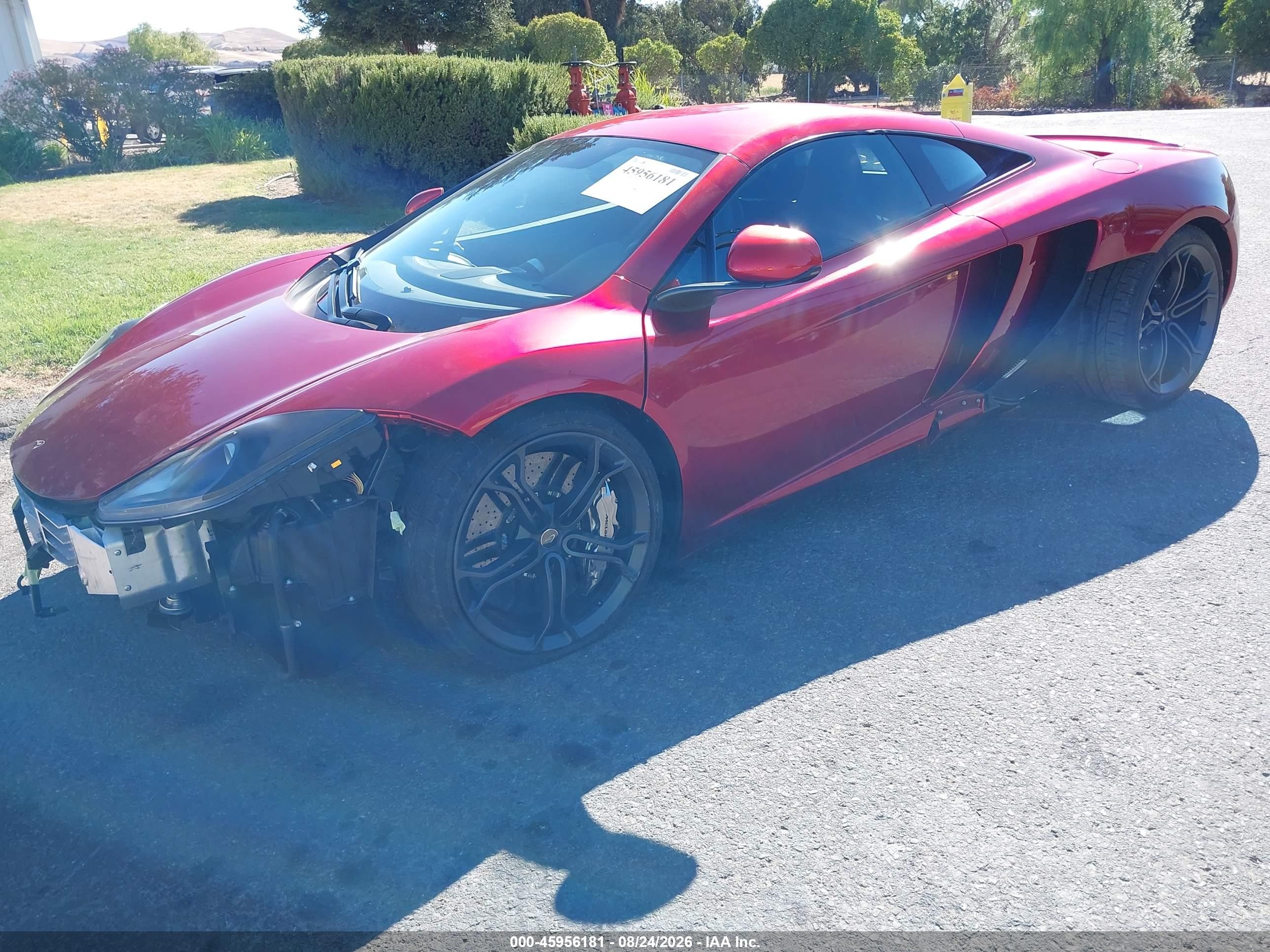 2013 Mclaren Mp4-12c   Red vin: SBM11AAA9DW001835