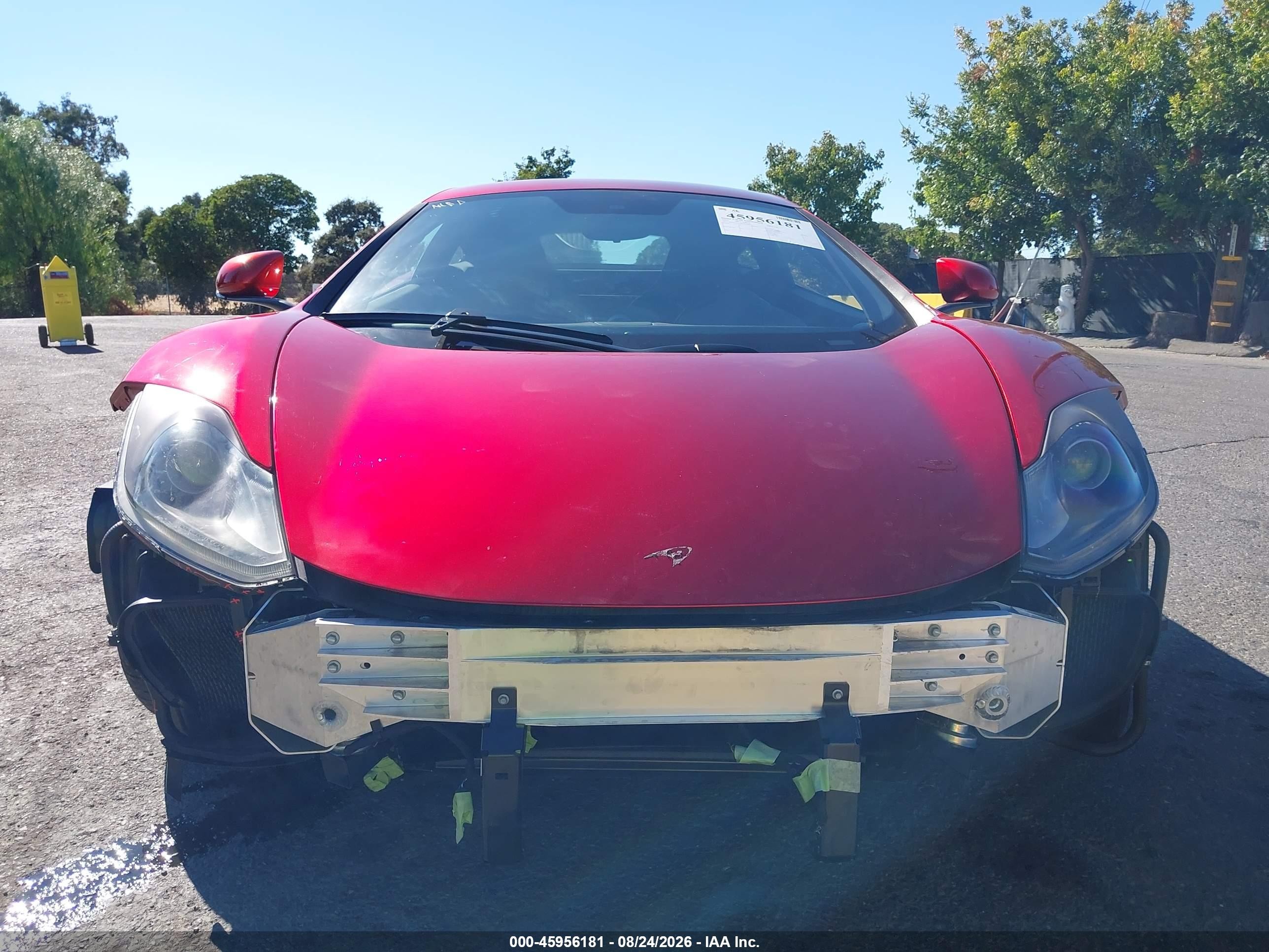 2013 Mclaren Mp4-12c   Red vin: SBM11AAA9DW001835