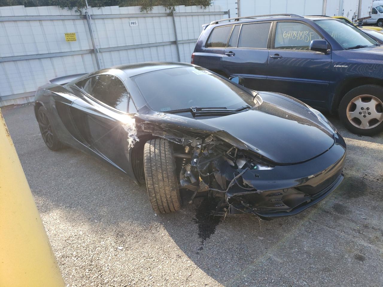 2012 Mclaren Automotive Mp4-12c  Black vin: SBM11AAAXCW000353