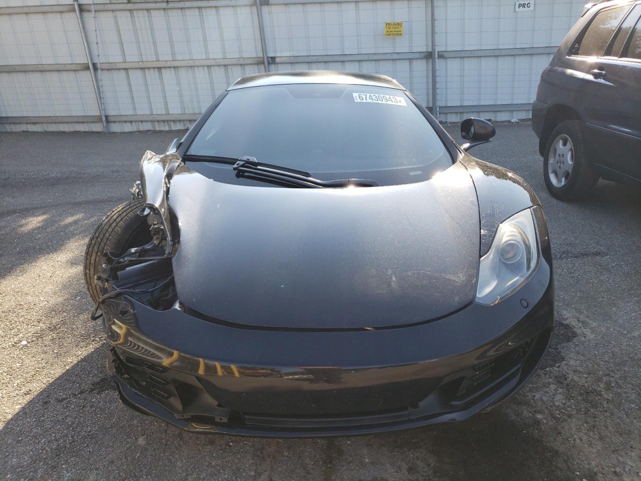 2012 Mclaren Automotive Mp4-12c  Black vin: SBM11AAAXCW000353