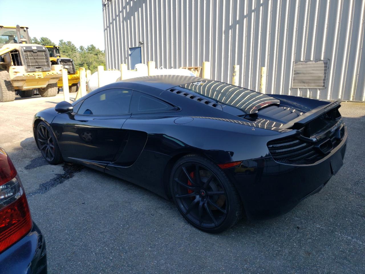 2012 Mclaren Automotive Mp4-12c  Black vin: SBM11AAAXCW000353