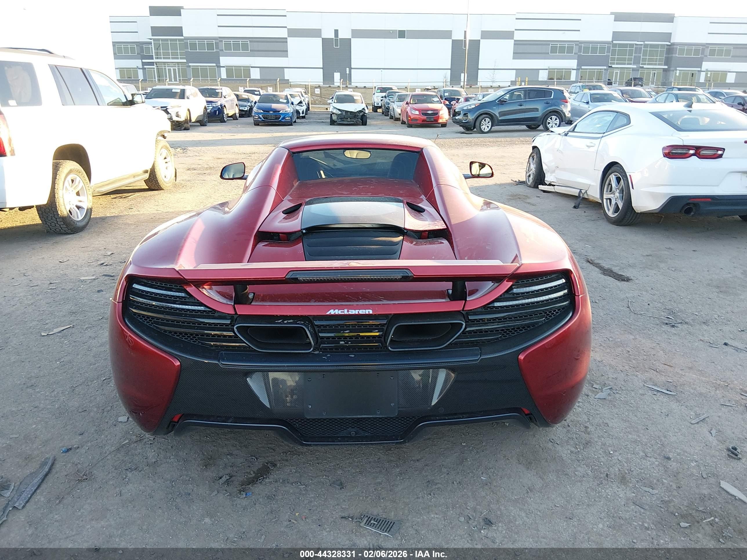 2015 Mclaren 650s   Red vin: SBM11FAA2FW004592