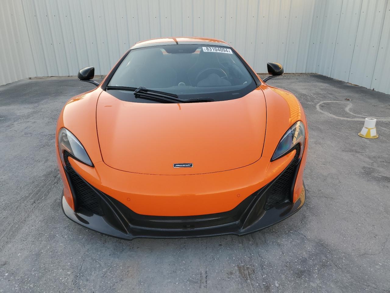2016 Mclaren Automotive 650s Spider Orange vin: SBM11FAA8GW005859
