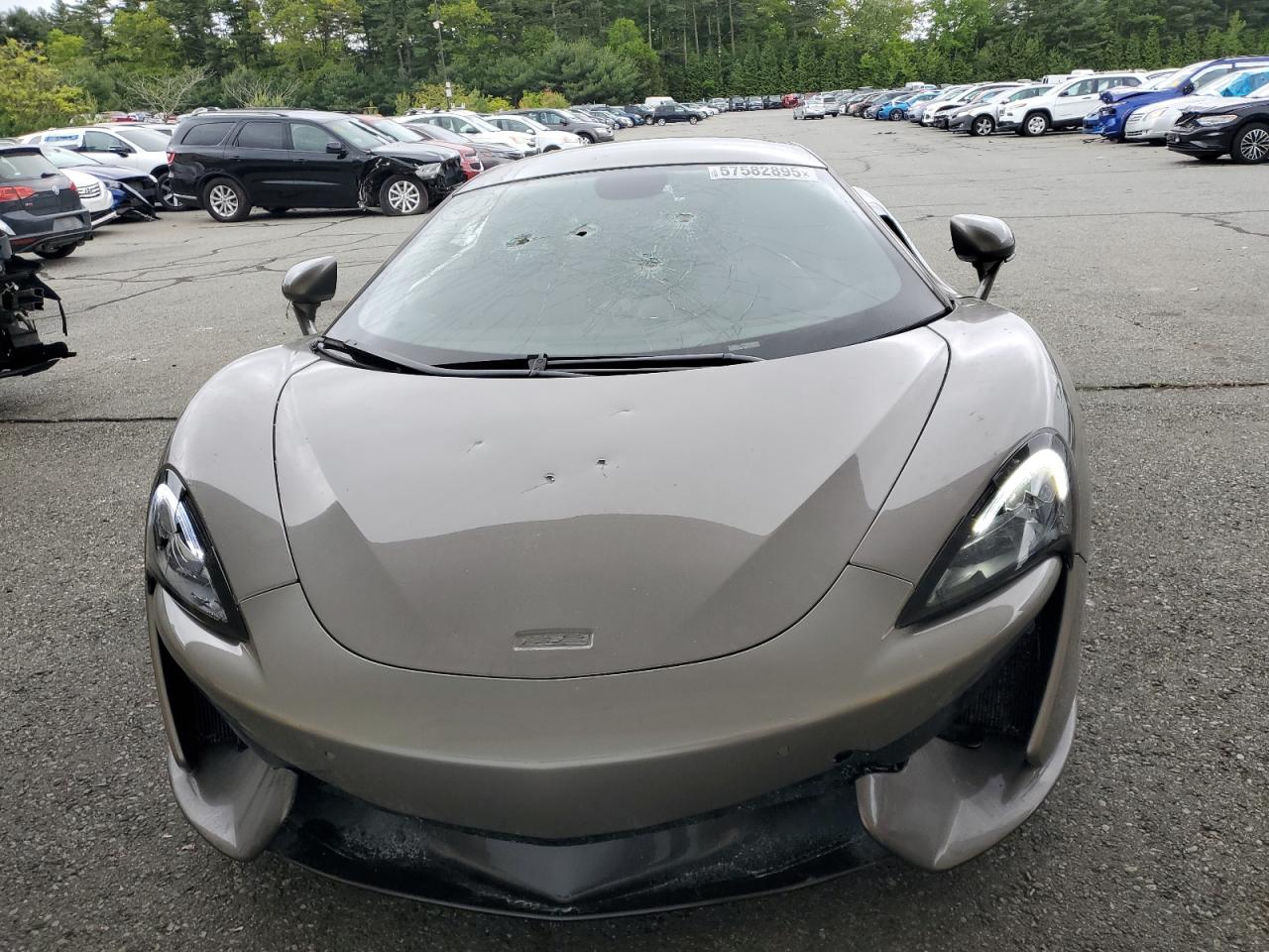 2017 Mclaren Automotive 570s  Gray vin: SBM13DAA7HW003763