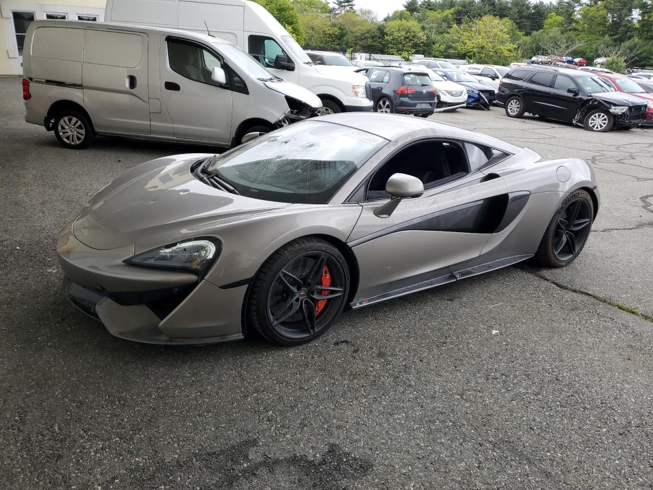2017 Mclaren Automotive 570s  Gray vin: SBM13DAA7HW003763