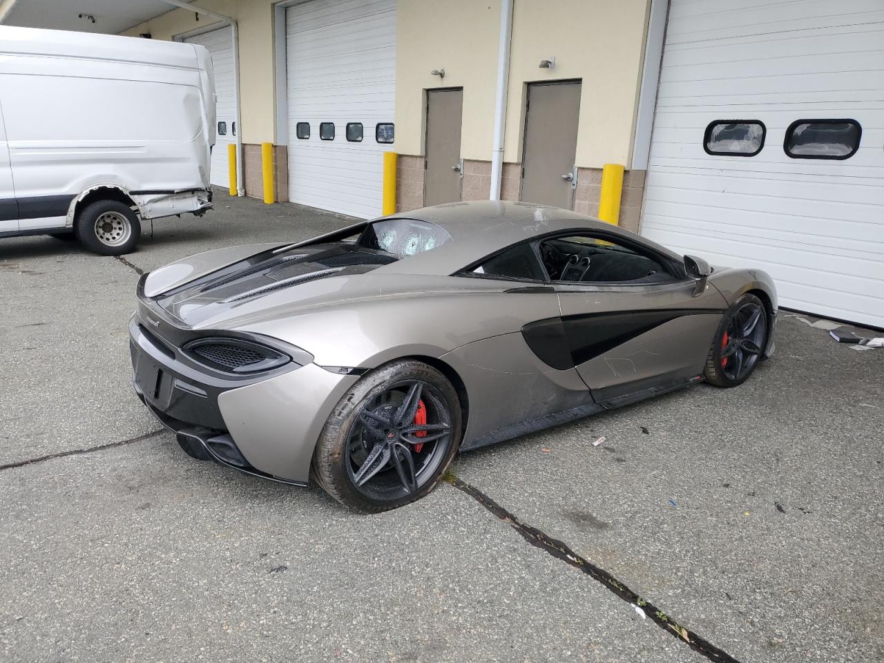 2017 Mclaren Automotive 570s  Gray vin: SBM13DAA7HW003763