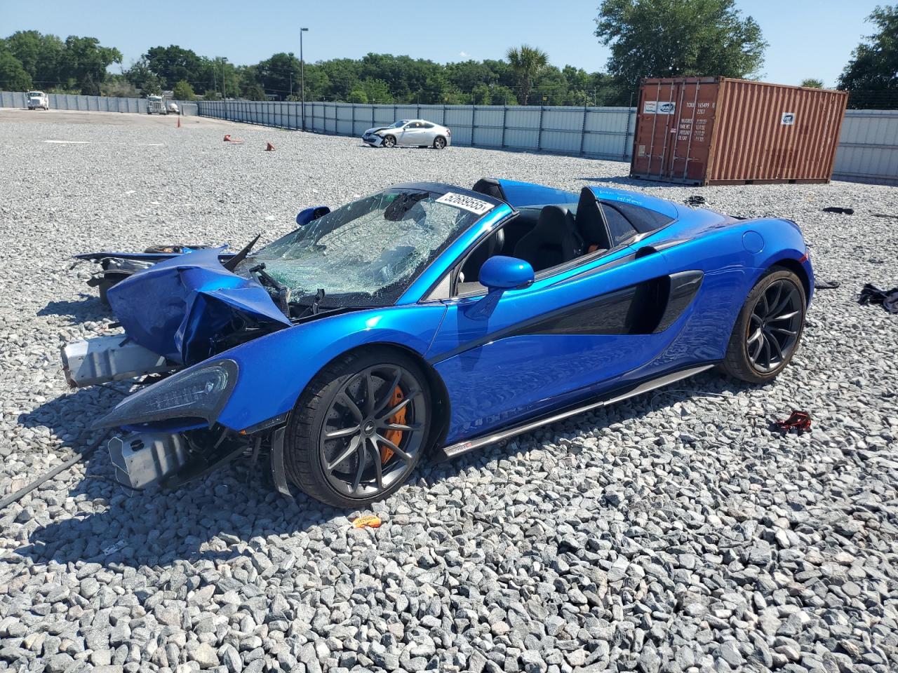 2019 Mclaren Automotive 570s    Синий vin: SBM13FAA0KW006233