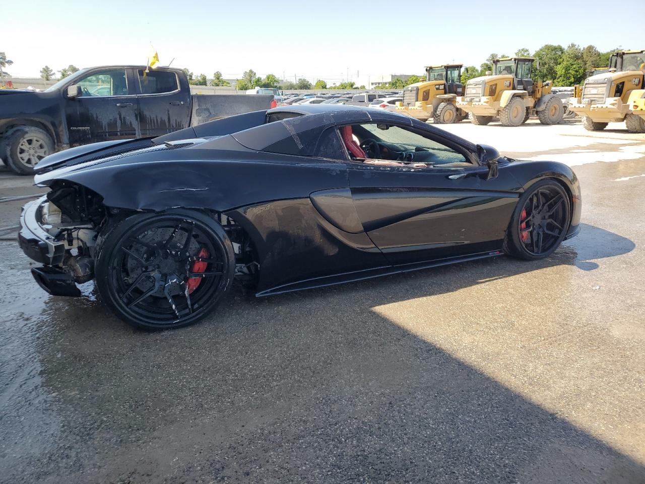 2019 Mclaren Automotive 570s  Серый vin: SBM13FAA1KW006404