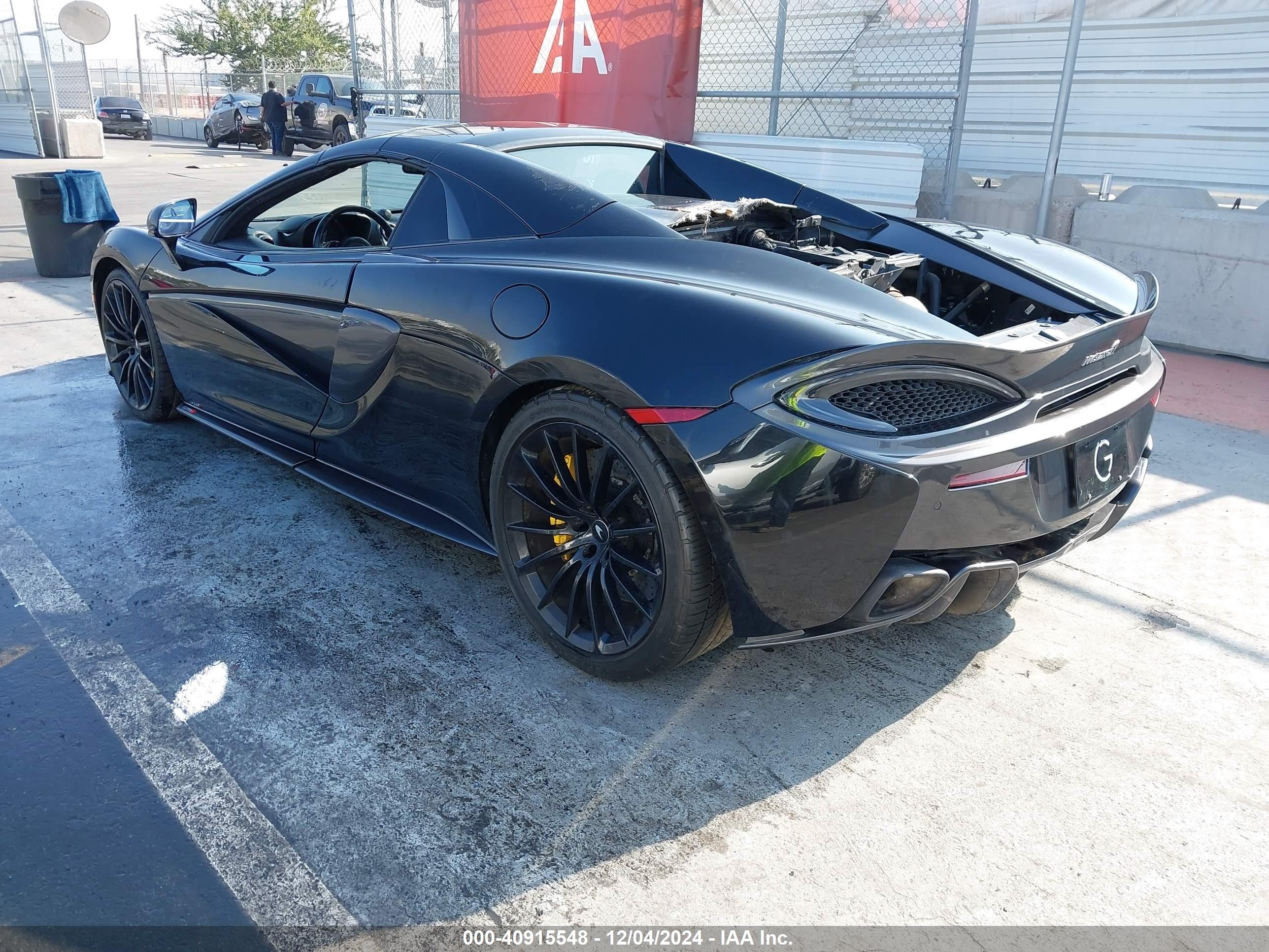 2019 Mclaren 570s   Black vin: SBM13FAA2KW006203
