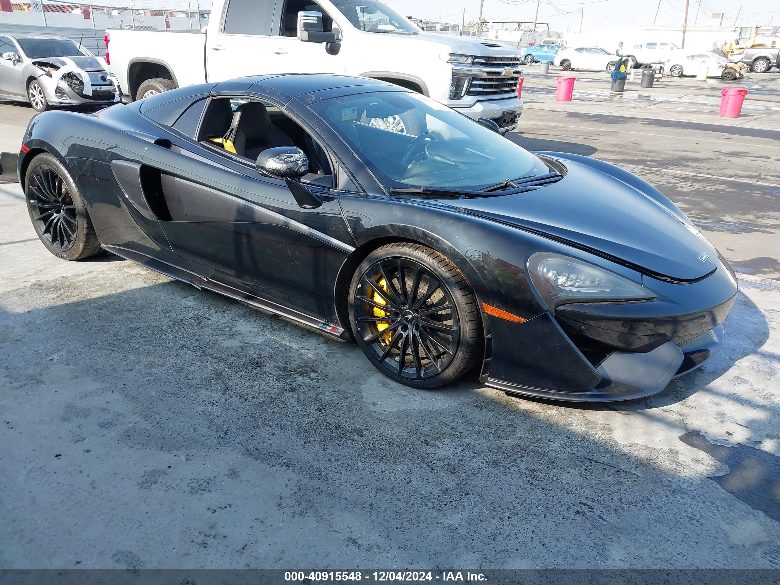 2019 Mclaren 570s   Black vin: SBM13FAA2KW006203