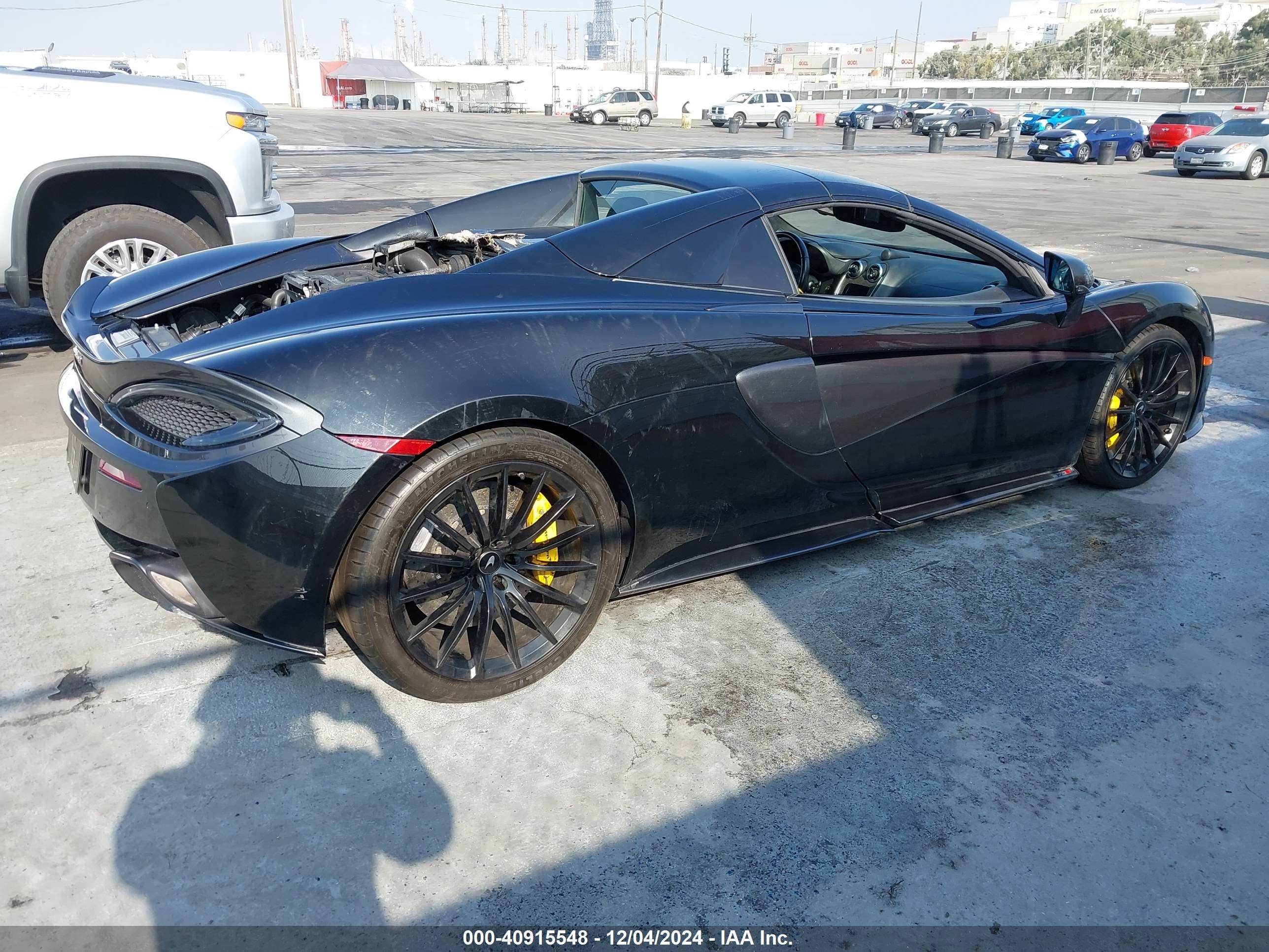 2019 Mclaren 570s   Black vin: SBM13FAA2KW006203