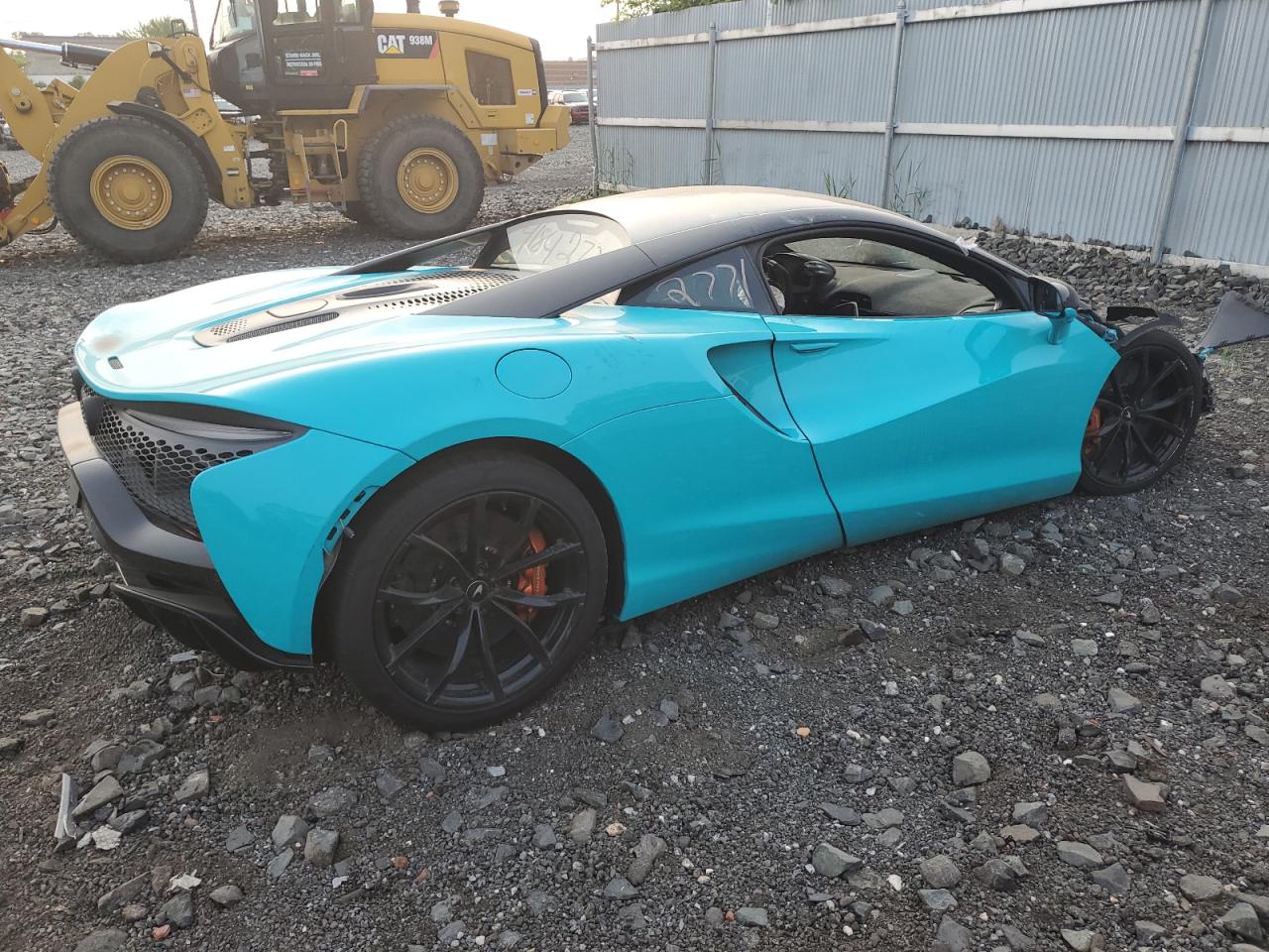 2023 Mclaren Automotive Artura    Бирюзовый vin: SBM16AEA2PW001787