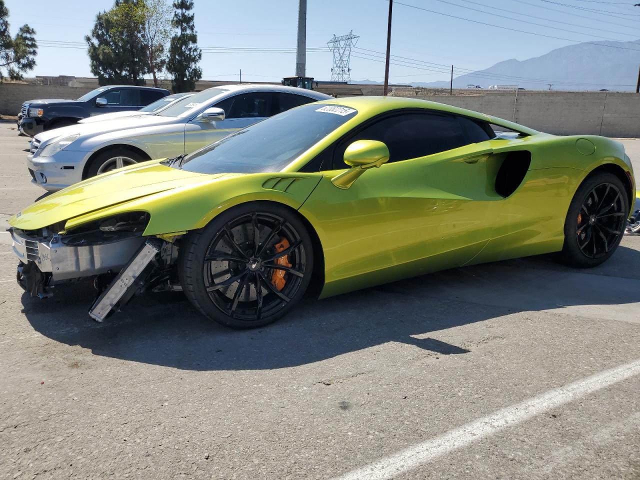 2023 Mclaren Automotive Artura Зеленый vin: SBM16AEA4PW001600