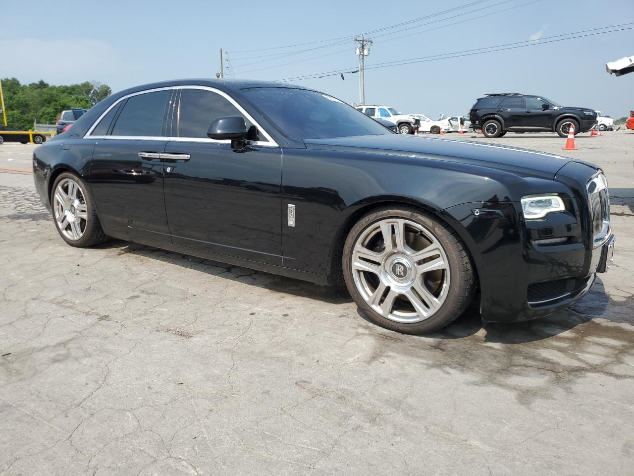 2015 Rolls-royce Ghost Black vin: SCA664S50FUX53416