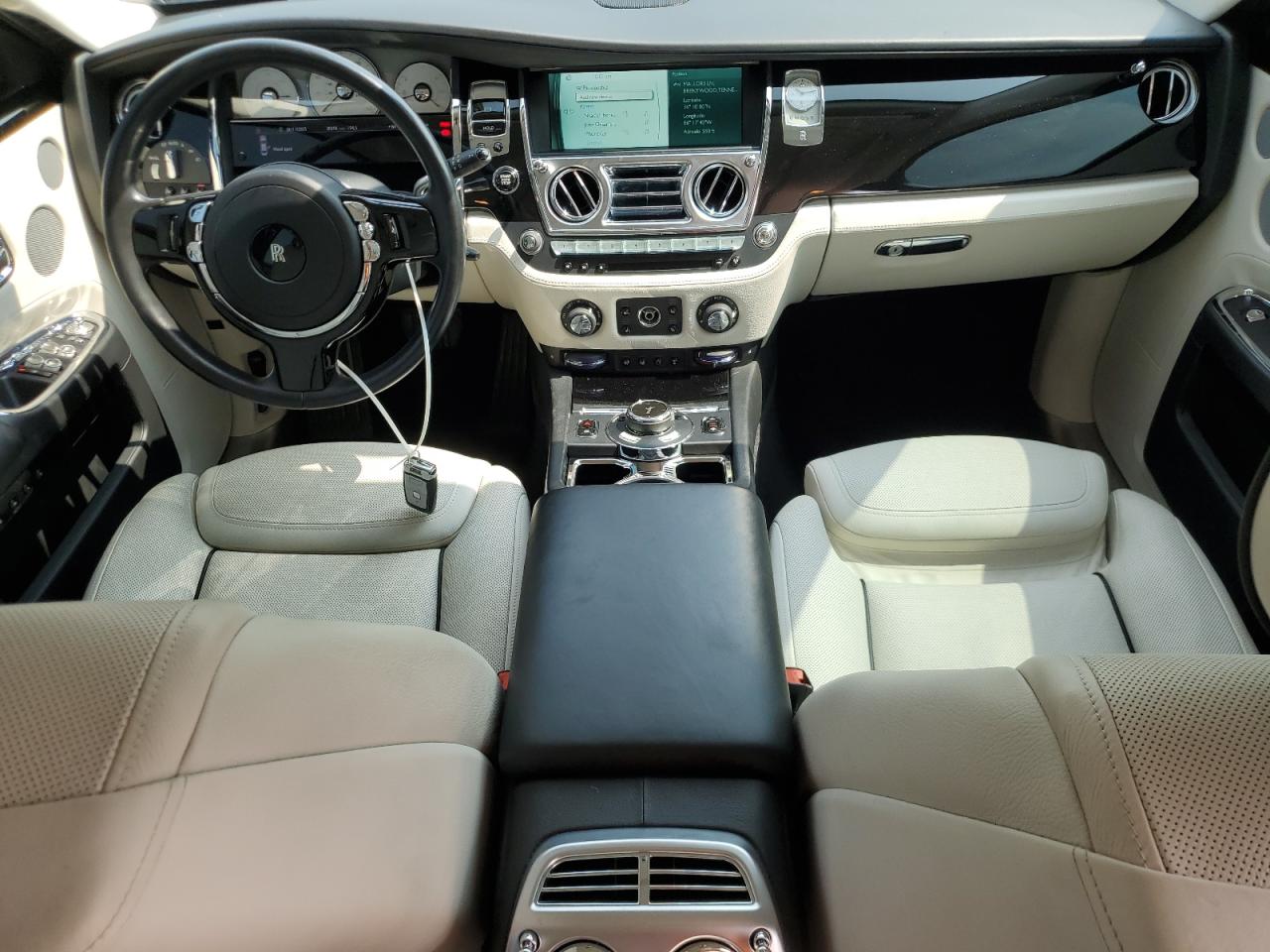 2015 Rolls-royce Ghost Black vin: SCA664S50FUX53416