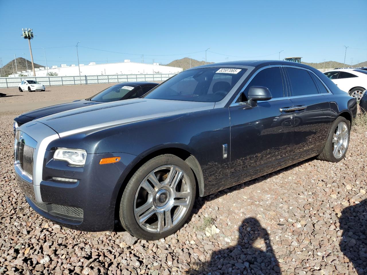 2015 Rolls-royce Ghost Charcoal vin: SCA664S55FUX53444