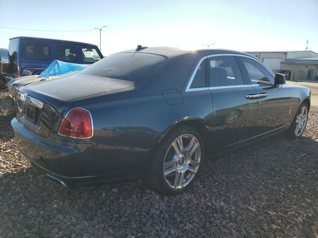 2015 Rolls-royce Ghost Charcoal vin: SCA664S55FUX53444