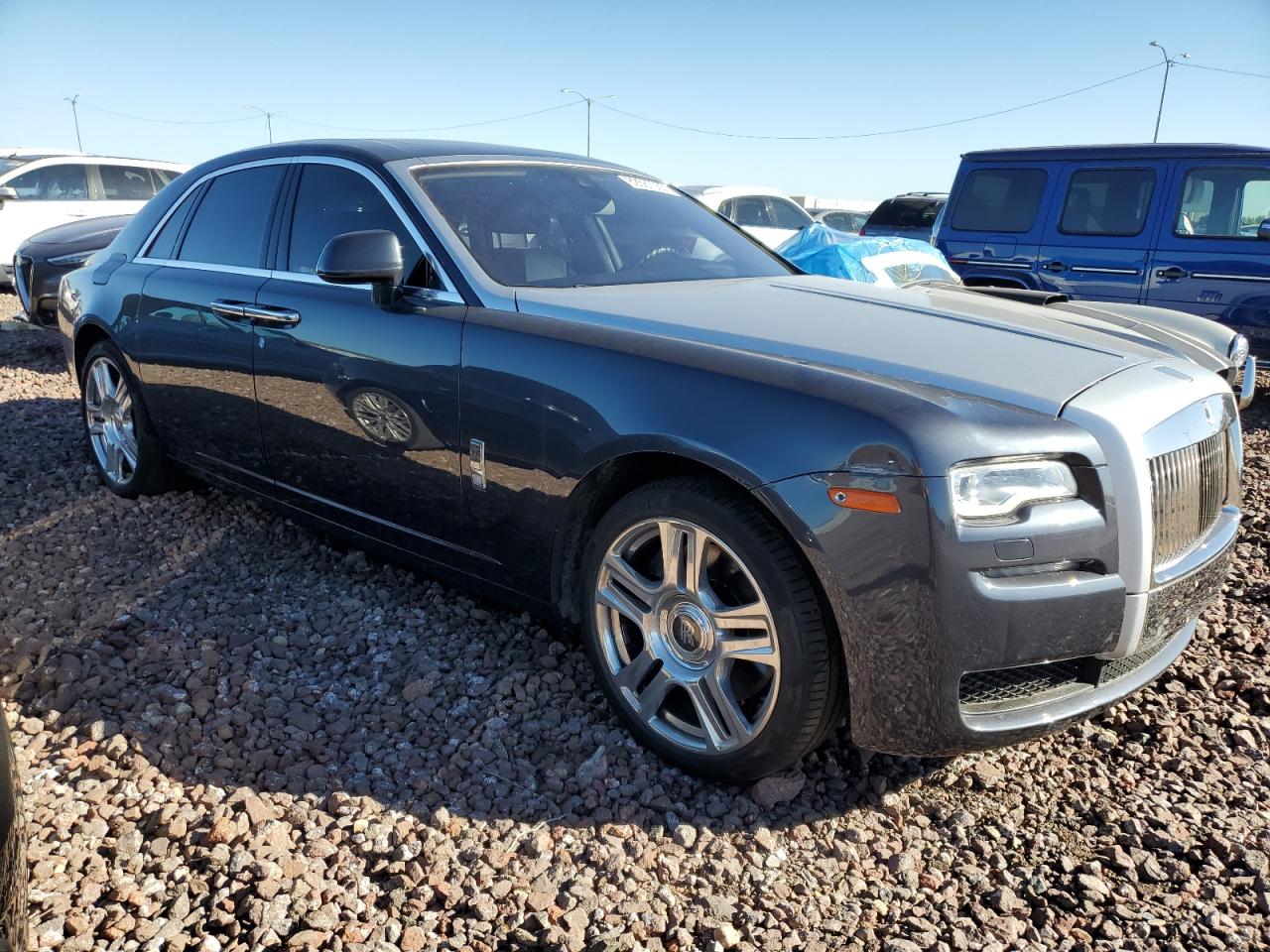 2015 Rolls-royce Ghost Charcoal vin: SCA664S55FUX53444