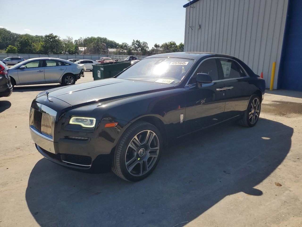 2016 Rolls-royce Ghost    Черный vin: SCA664S57GUX53866