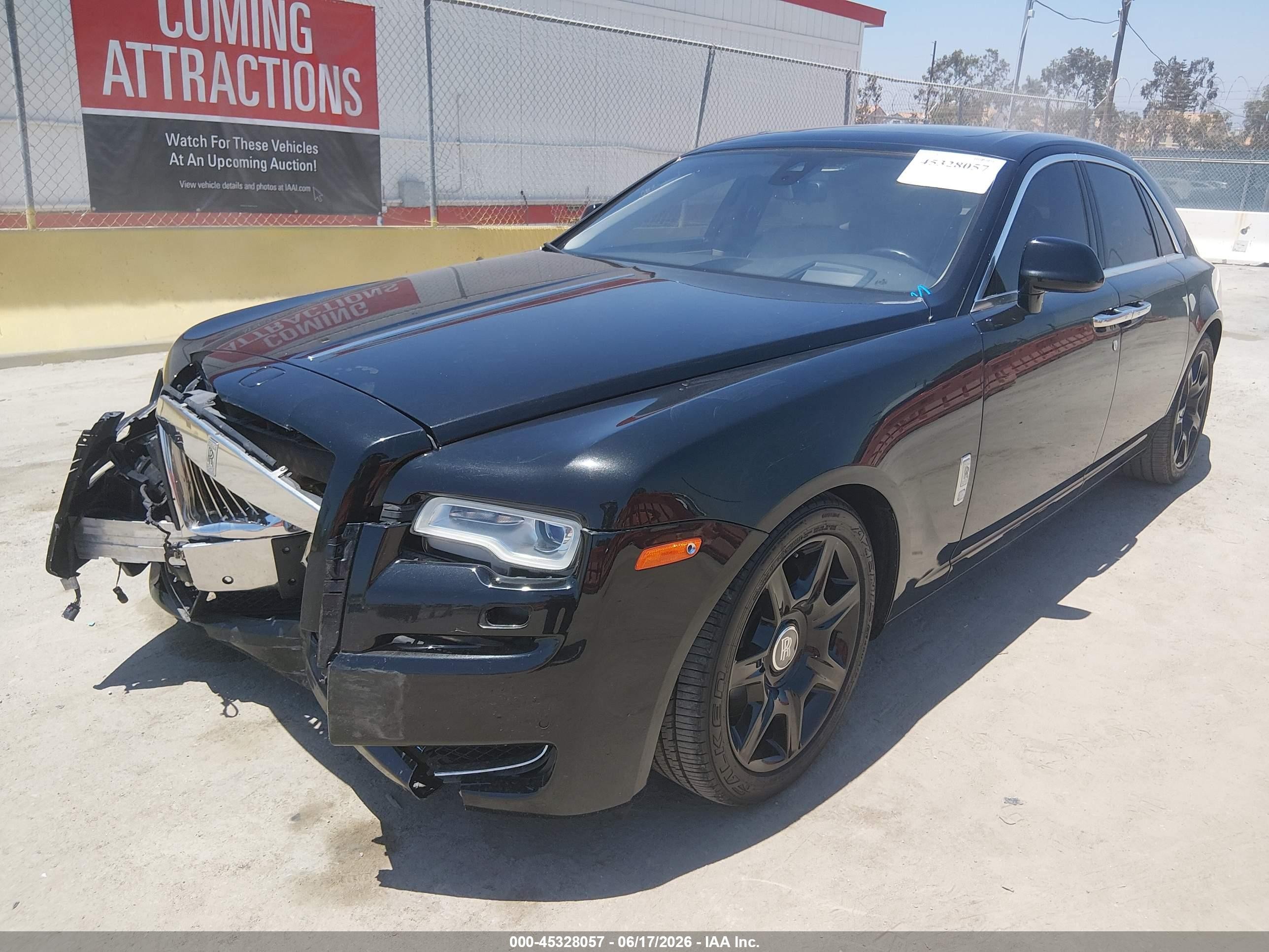 2015 Rolls-royce Ghost   Black vin: SCA664S59FUX53236