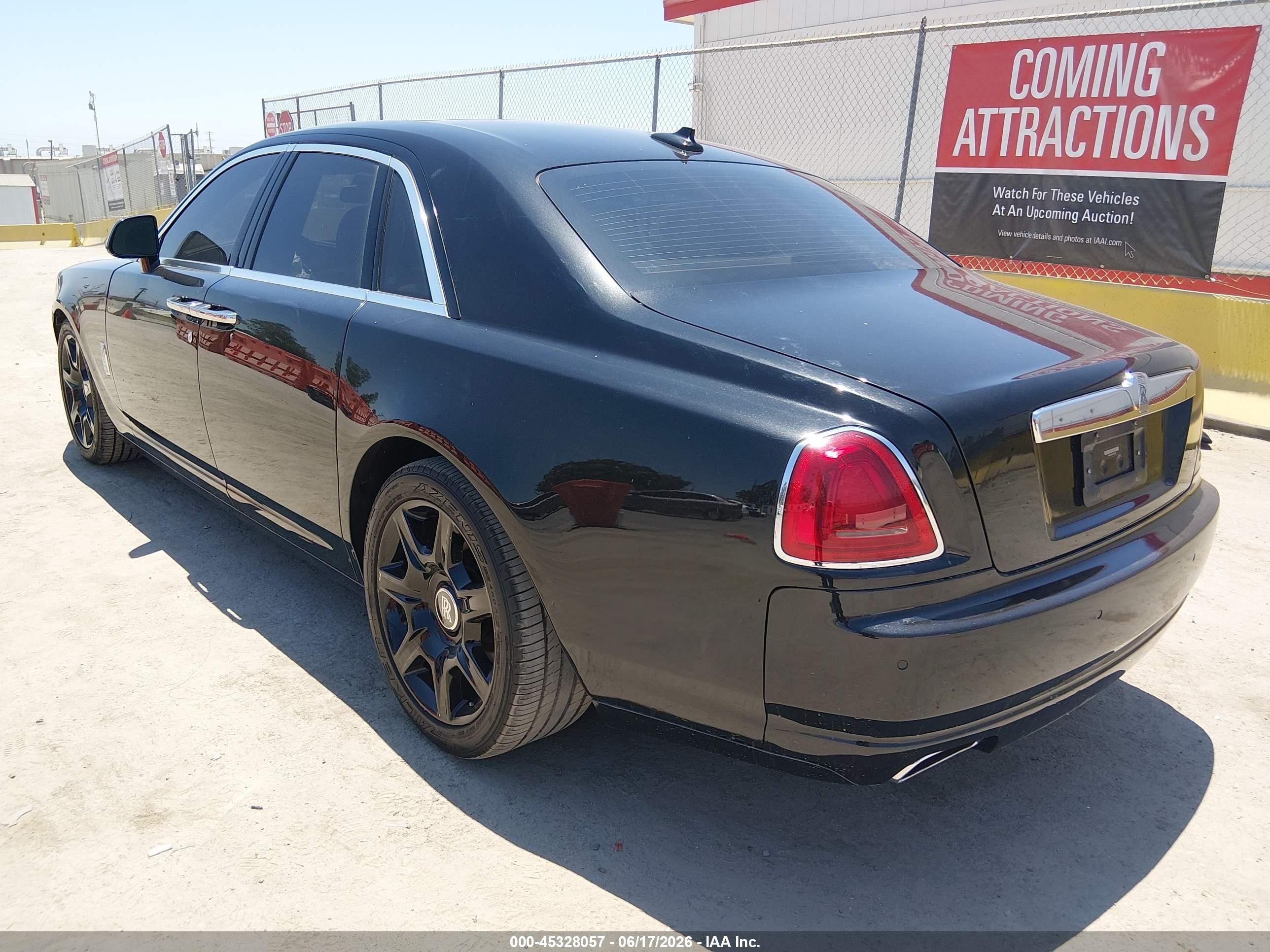 2015 Rolls-royce Ghost   Black vin: SCA664S59FUX53236