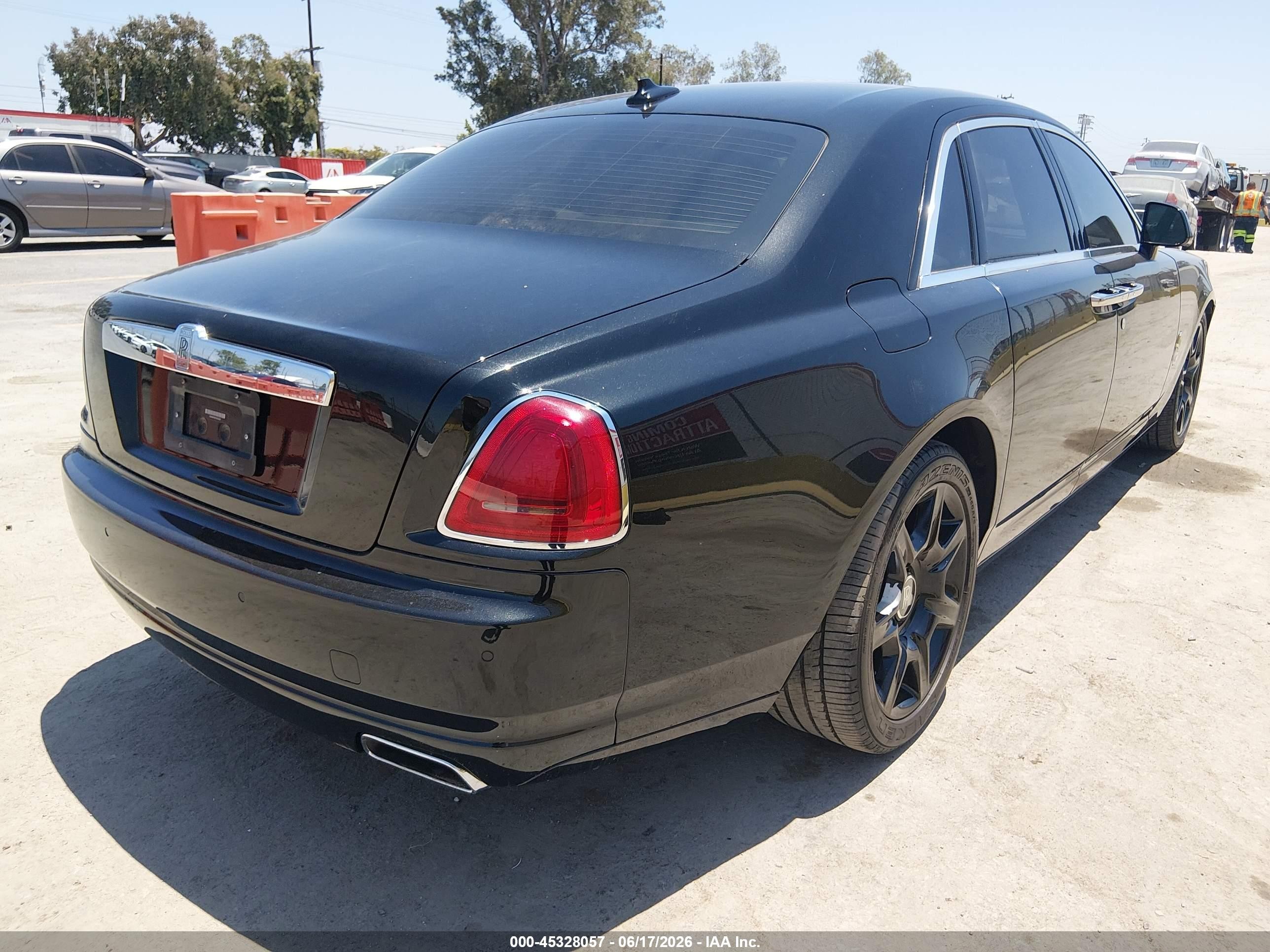2015 Rolls-royce Ghost   Black vin: SCA664S59FUX53236