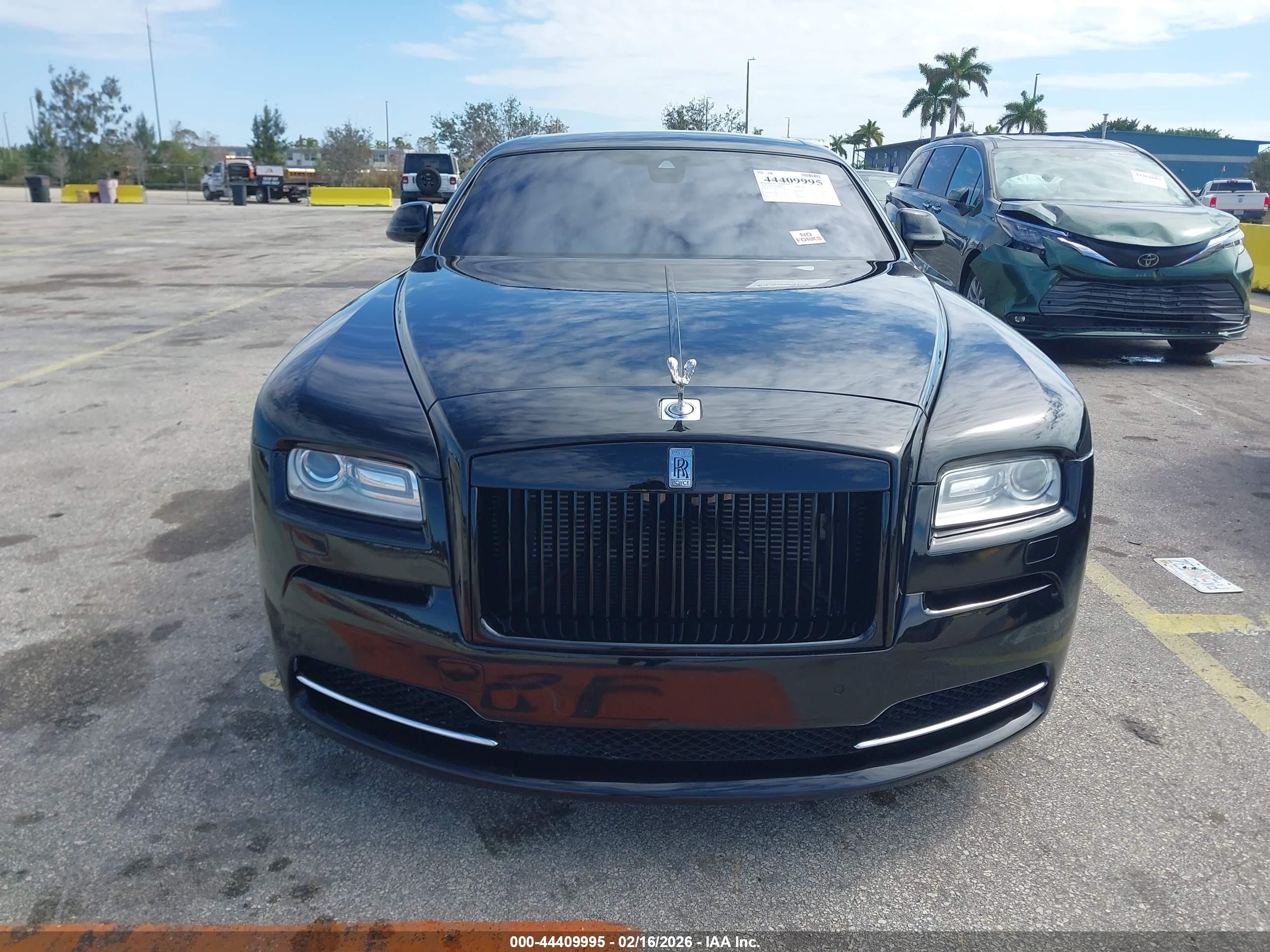 2014 Rolls-royce Wraith Black vin: SCA665C52EUX84590