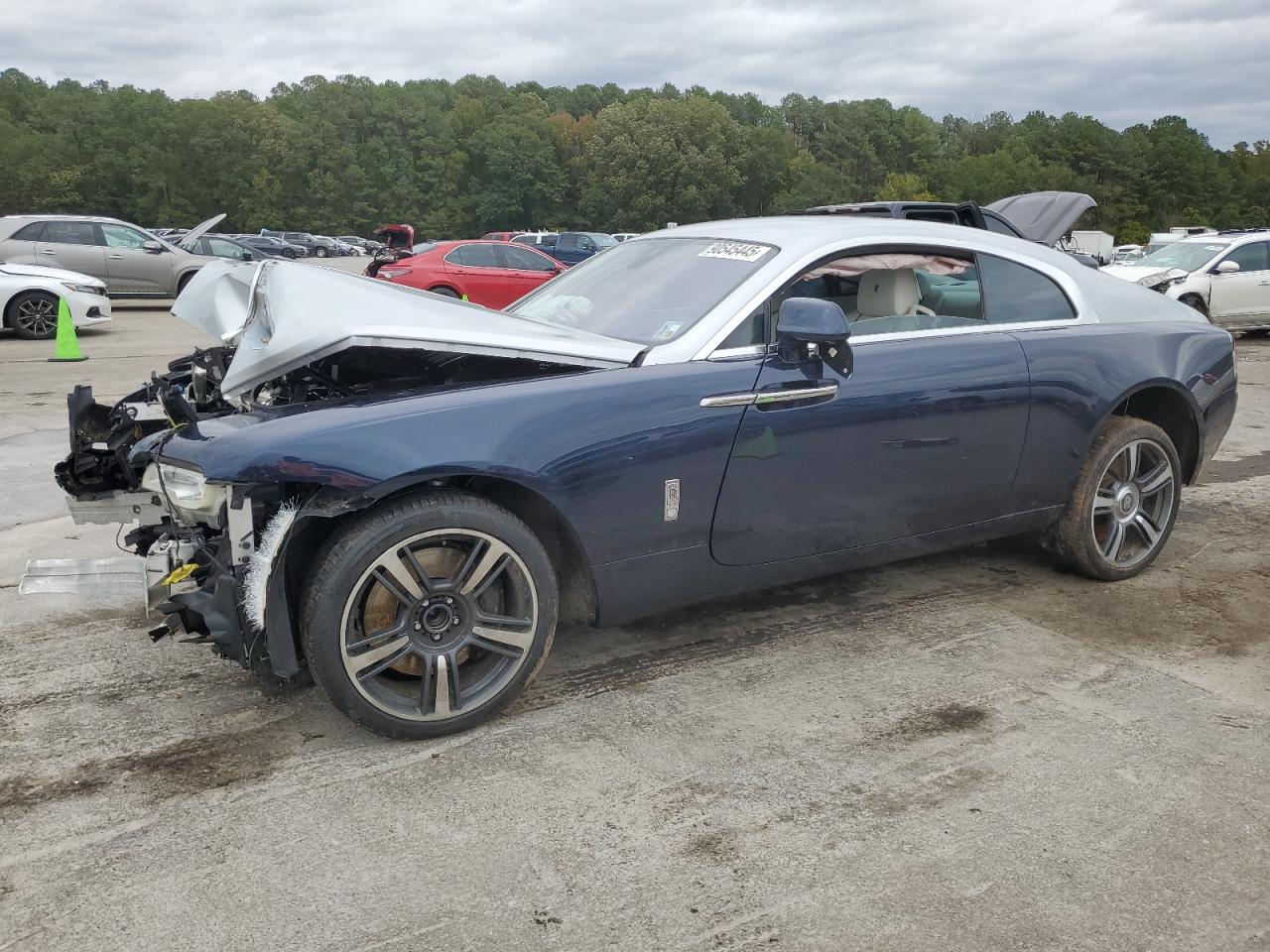 2014 Rolls-royce Wraith Двухцветный vin: SCA665C56EUX84611