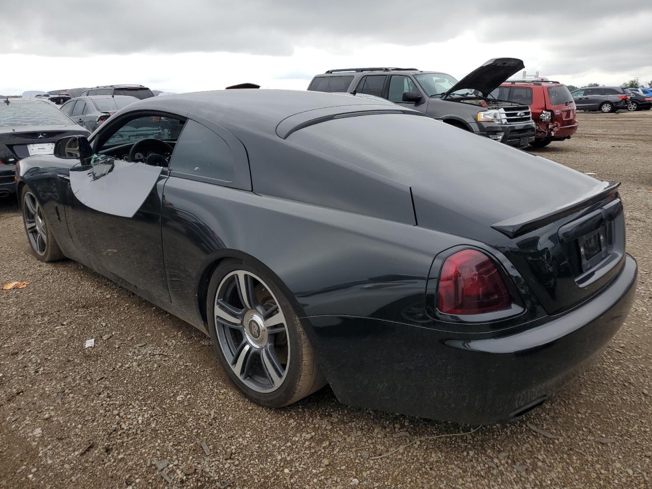 2014 Rolls-royce Wraith Черный vin: SCA665C5XEUX84725